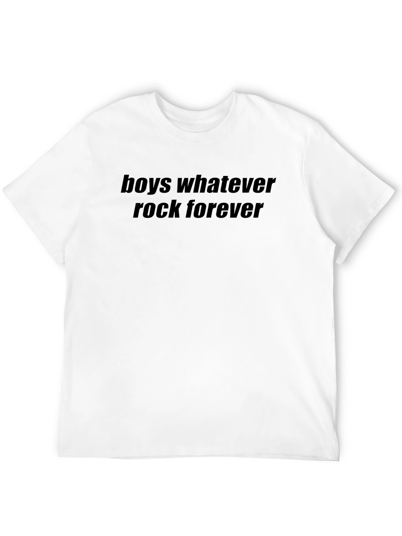 Boys Whatever Rock Forever Graphic Tee
