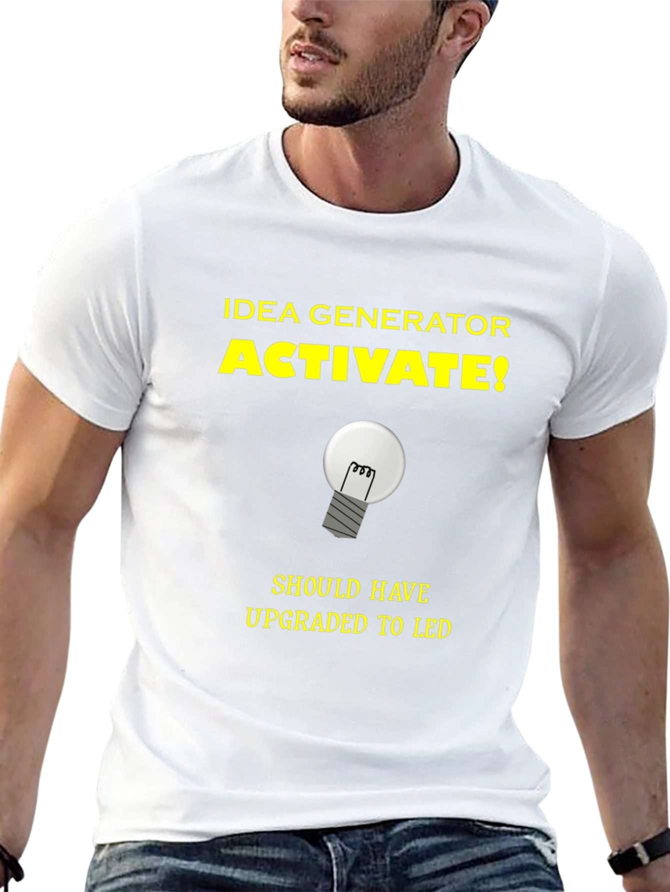 Idea Generator Activate T-Shirt - Upgrade to LED
