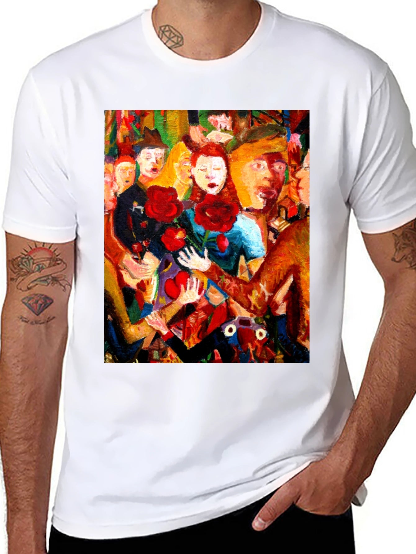 Expressionist Painting Graphic Tee