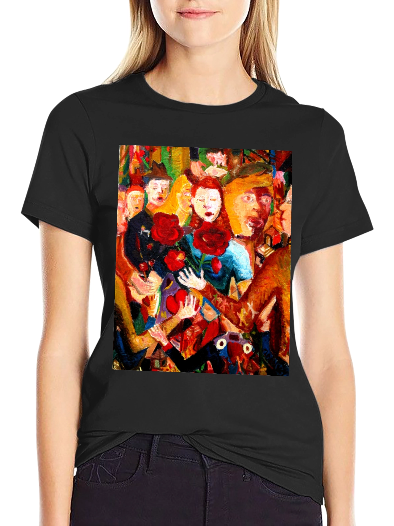Expressionist Painting Graphic Tee