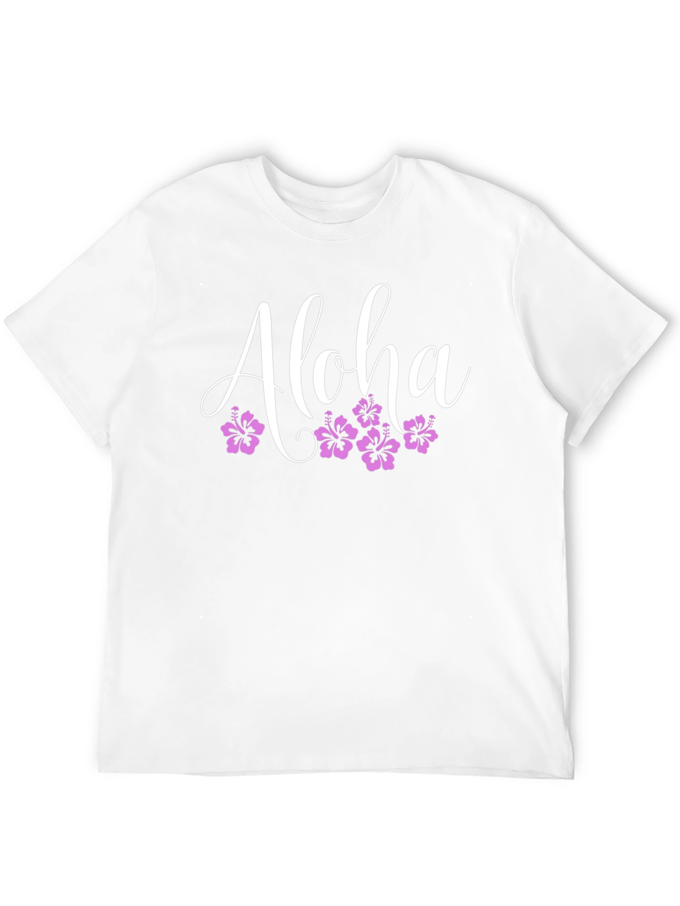Aloha Floral Graphic Black T-Shirt