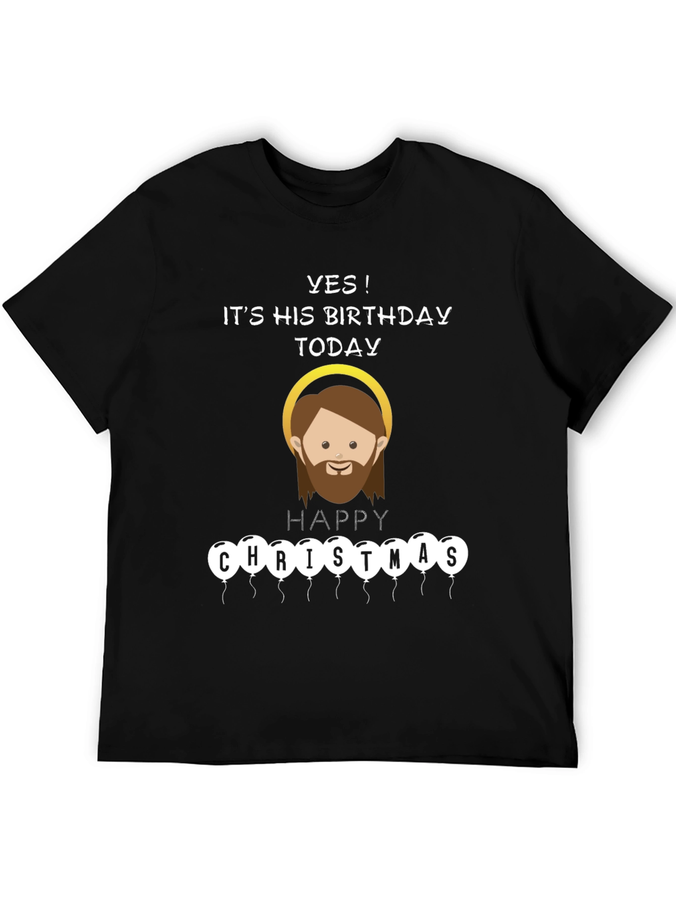Funny Jesus Birthday Happy Christmas T-Shirt