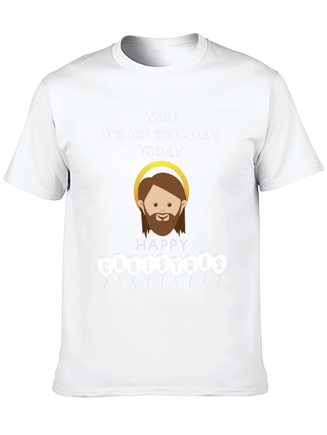 Funny Jesus Birthday Happy Christmas T-Shirt