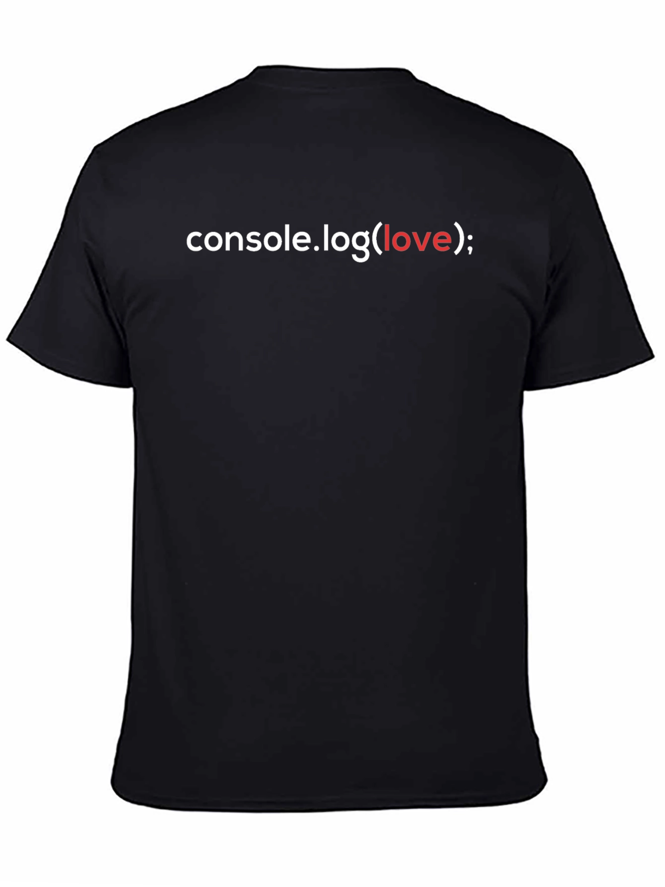 Programmer Love Black T-Shirt