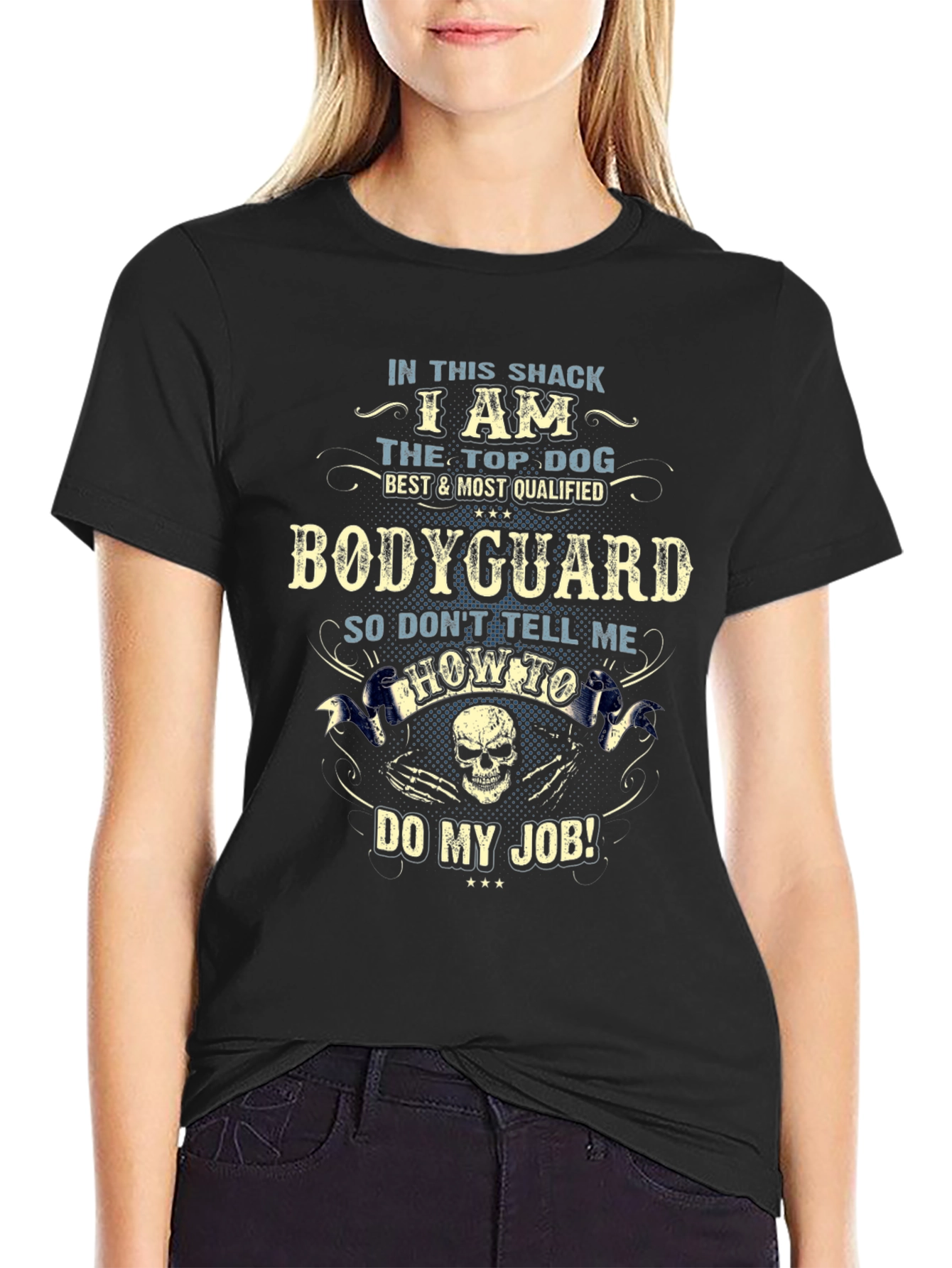 Bodyguard Novelty Graphic T-Shirt