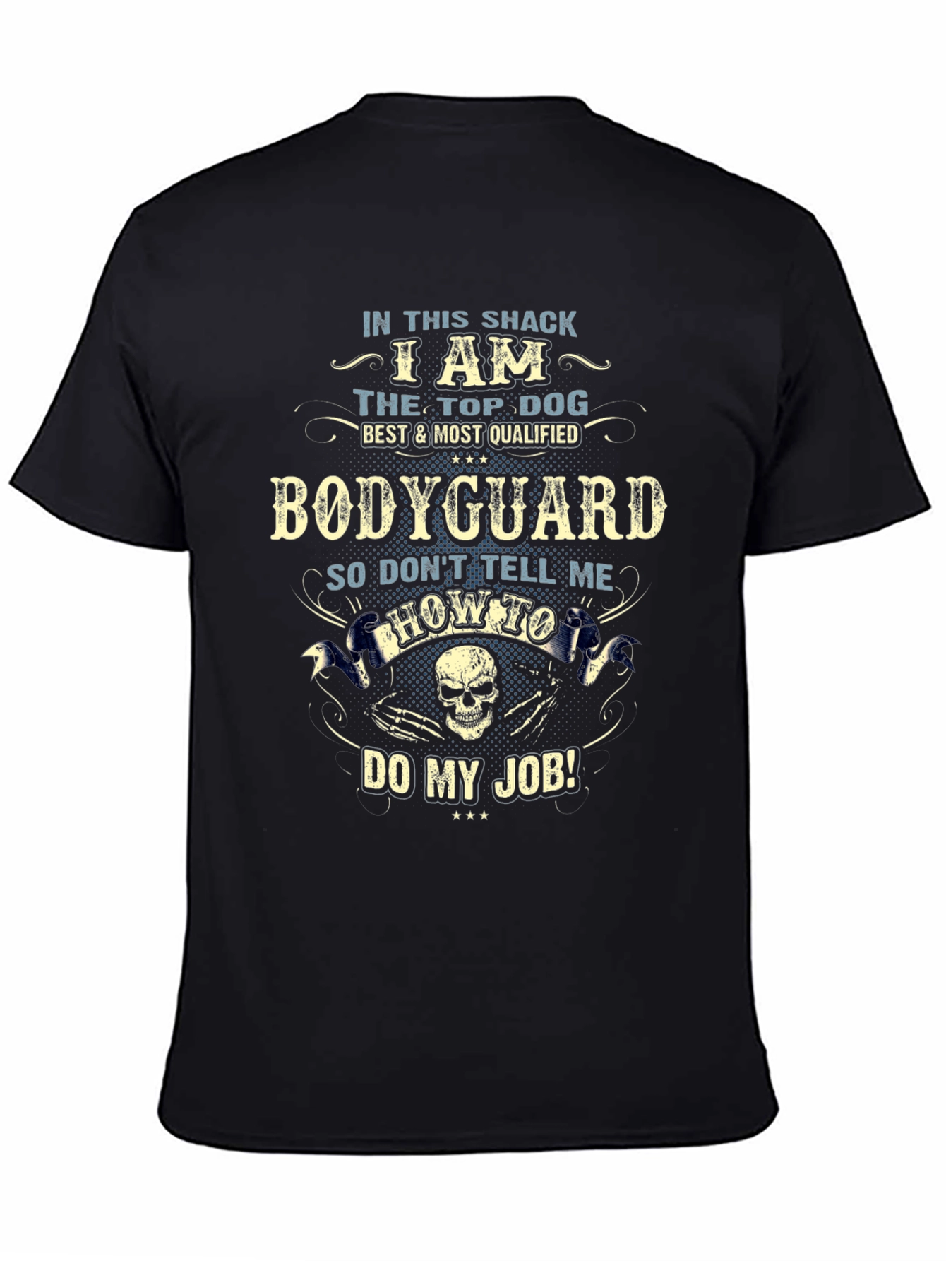 Bodyguard Novelty Graphic T-Shirt