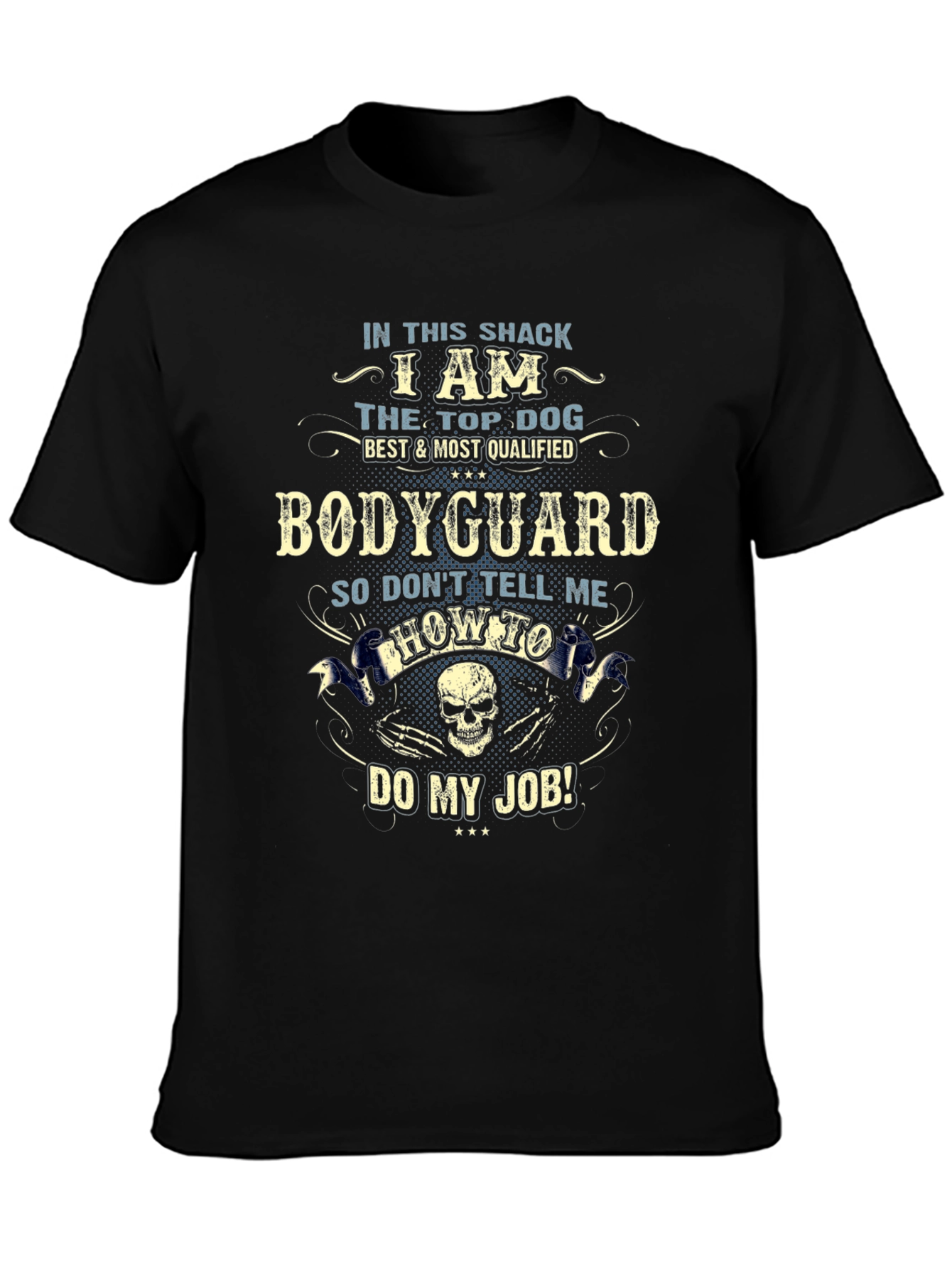Bodyguard Novelty Graphic T-Shirt