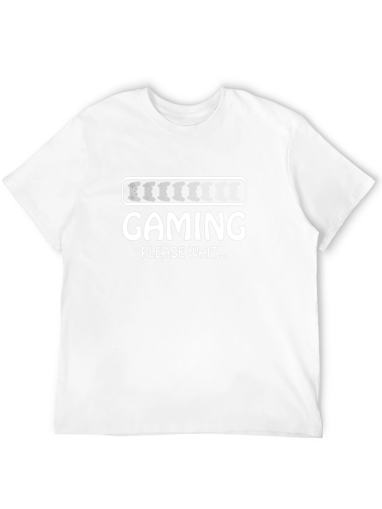 Gaming Please Wait Black T-Shirt