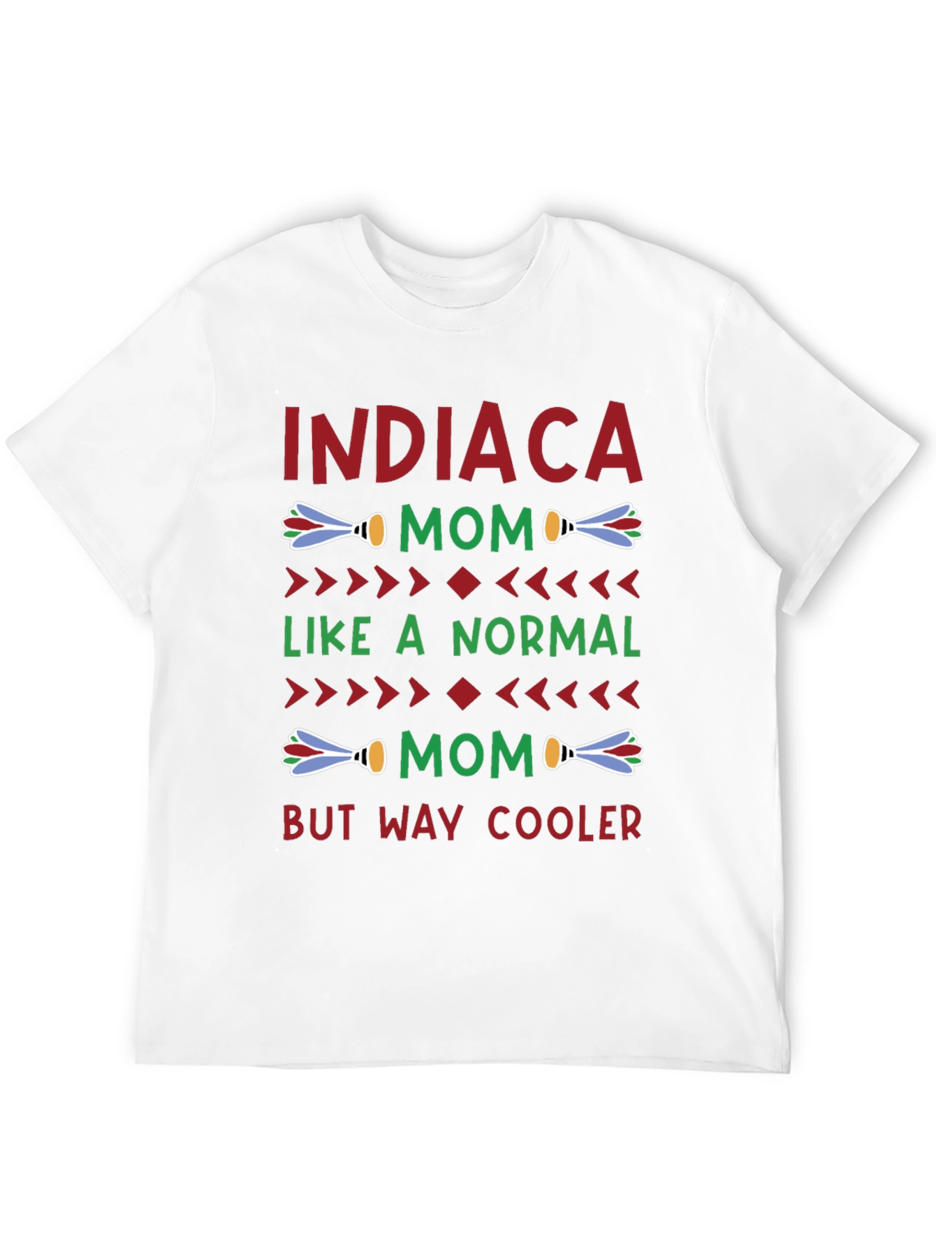 Indiaca Mom T-Shirt - Cool Mom Gift