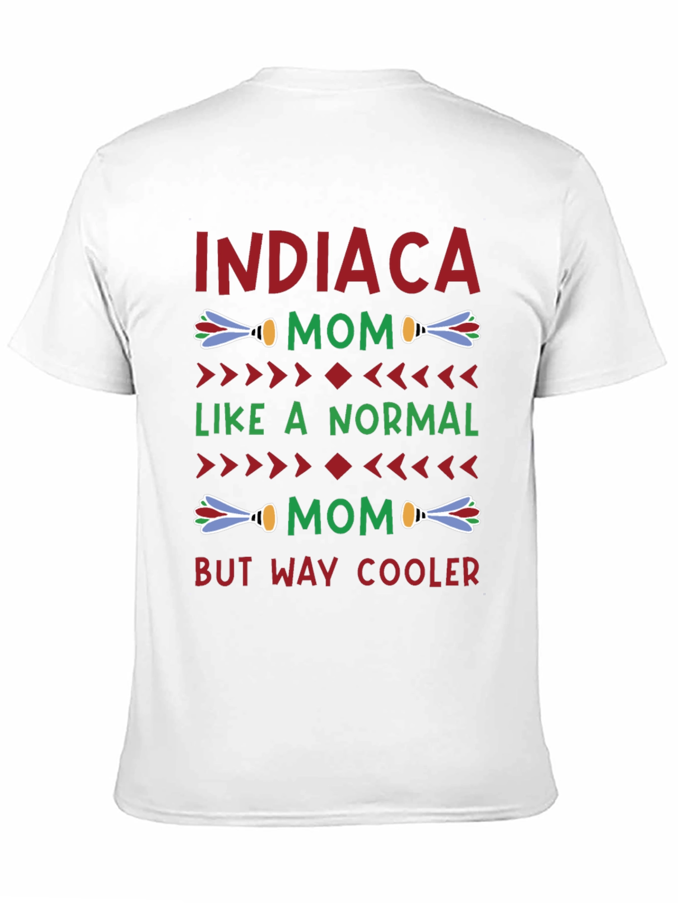 Indiaca Mom T-Shirt - Cool Mom Gift