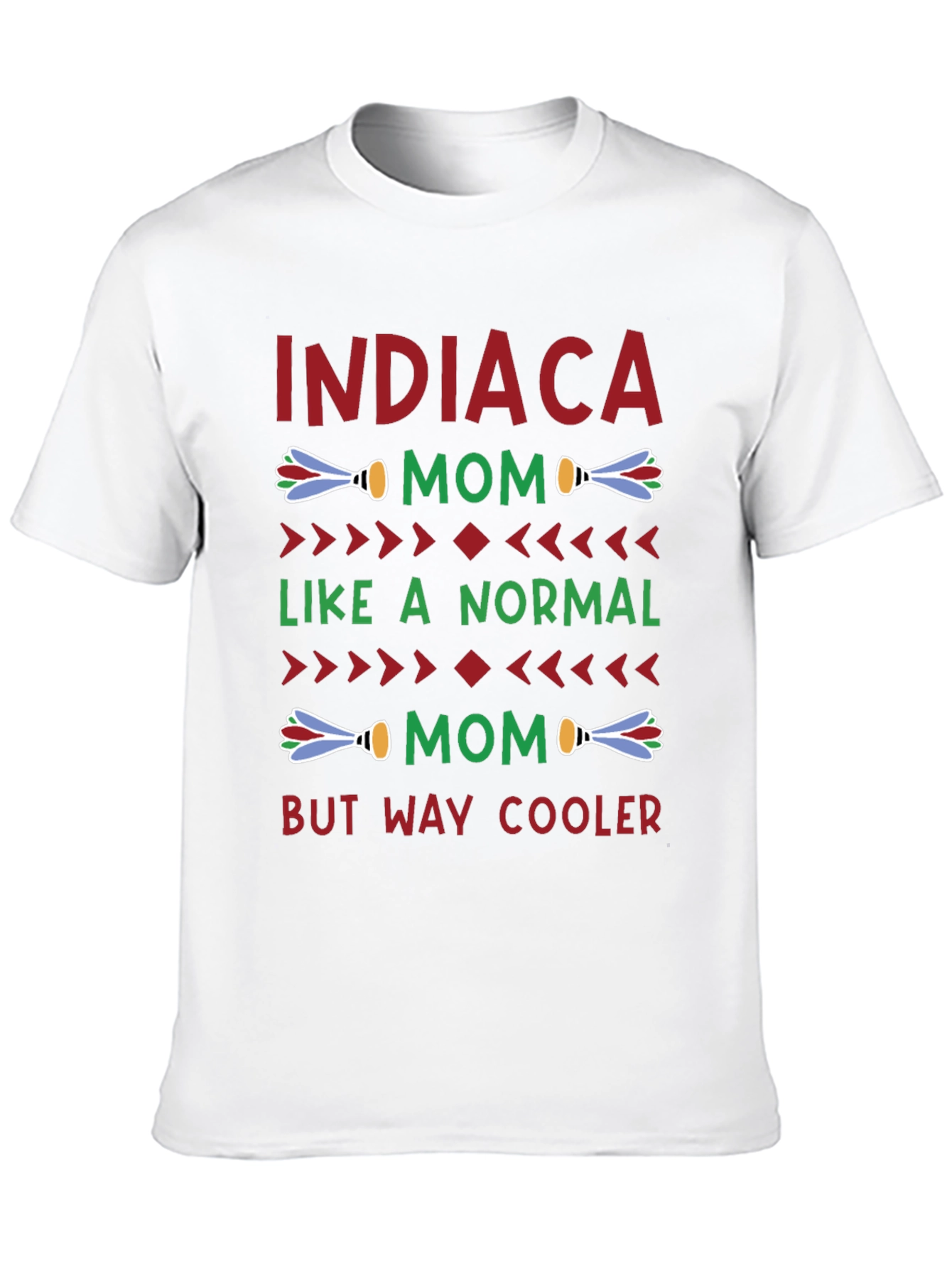Indiaca Mom T-Shirt - Cool Mom Gift