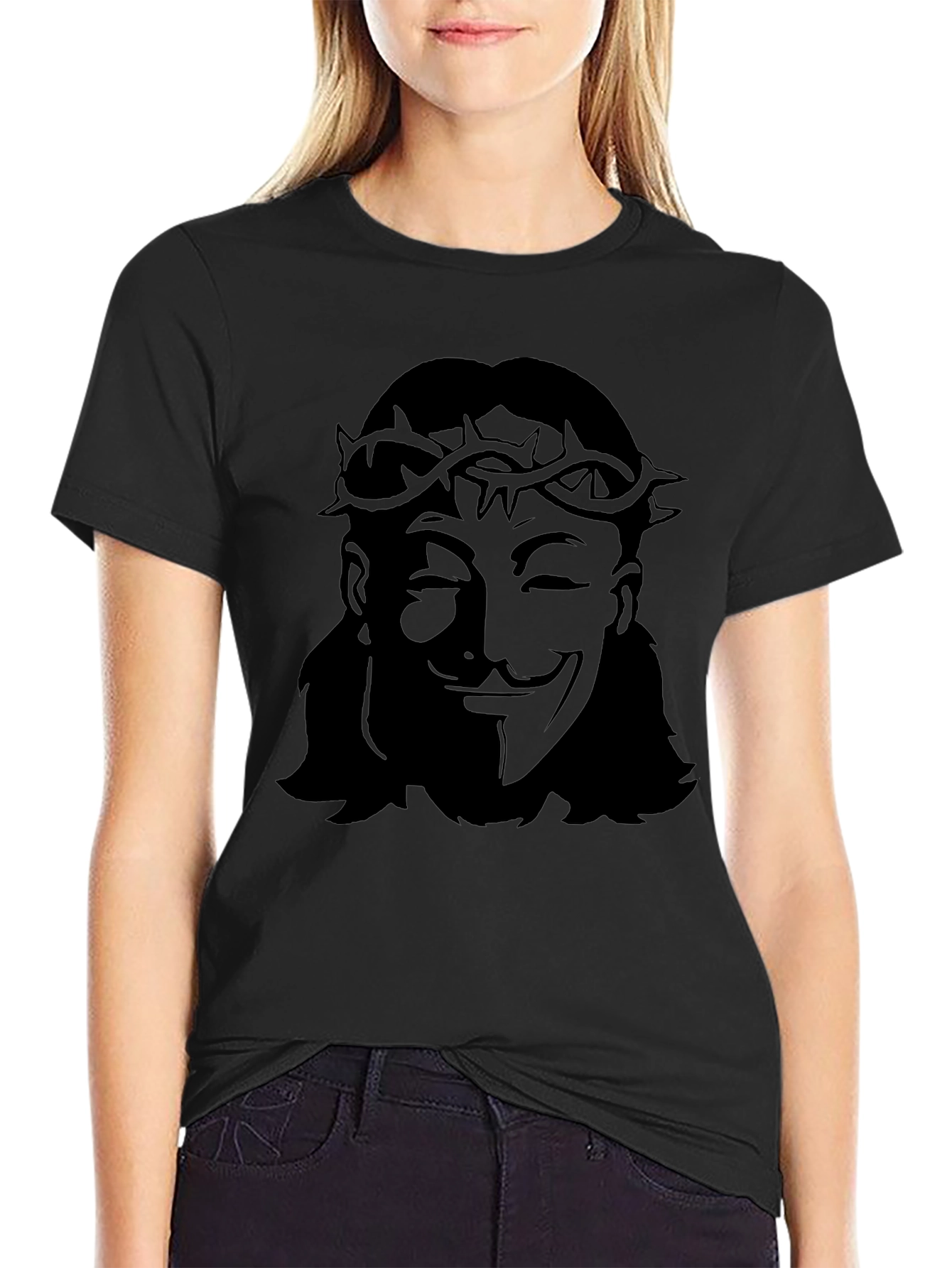 Black Jesus Anonymous T-Shirt