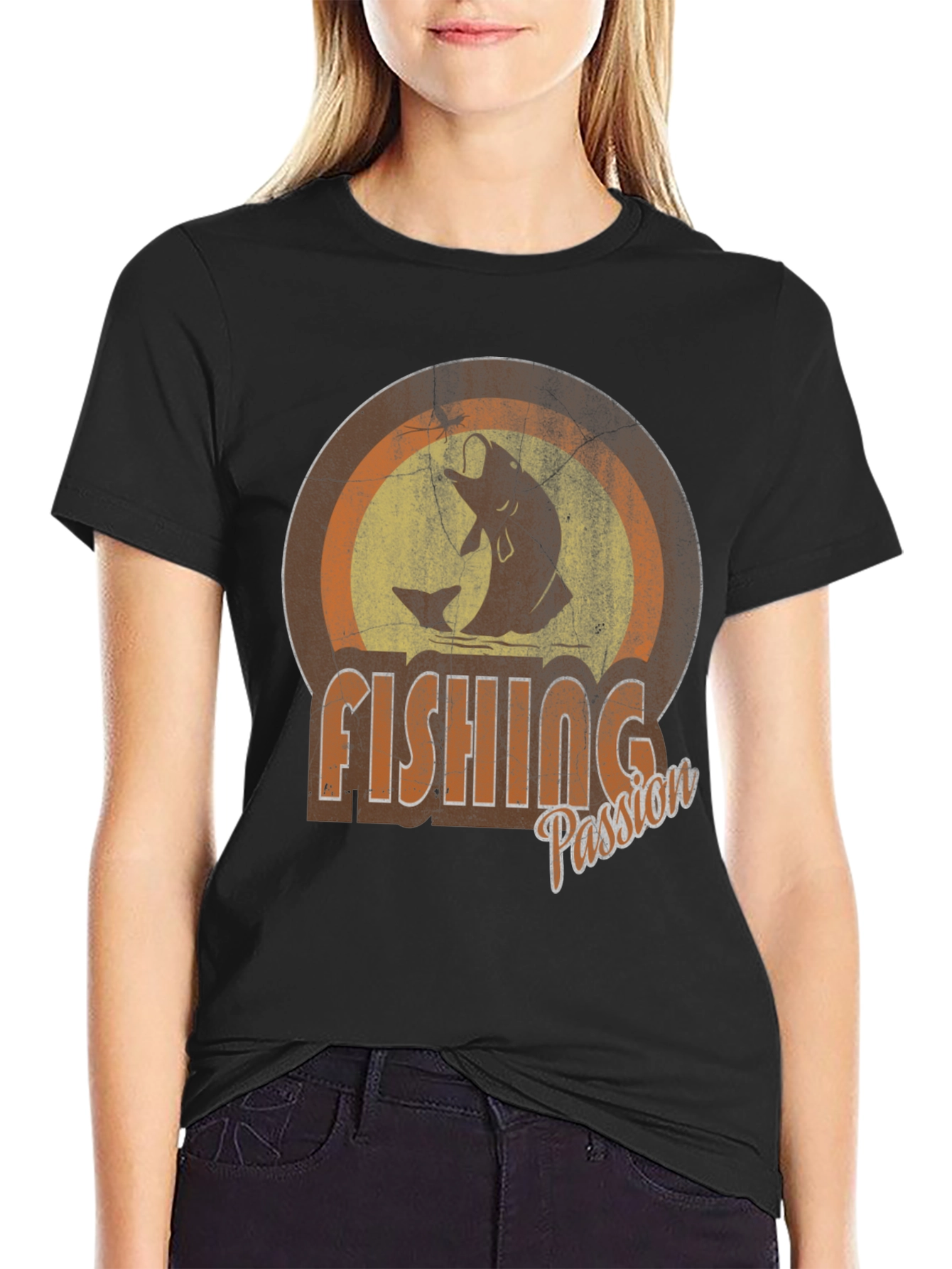 Fishing Passion Graphic Tee - Angler T-Shirt