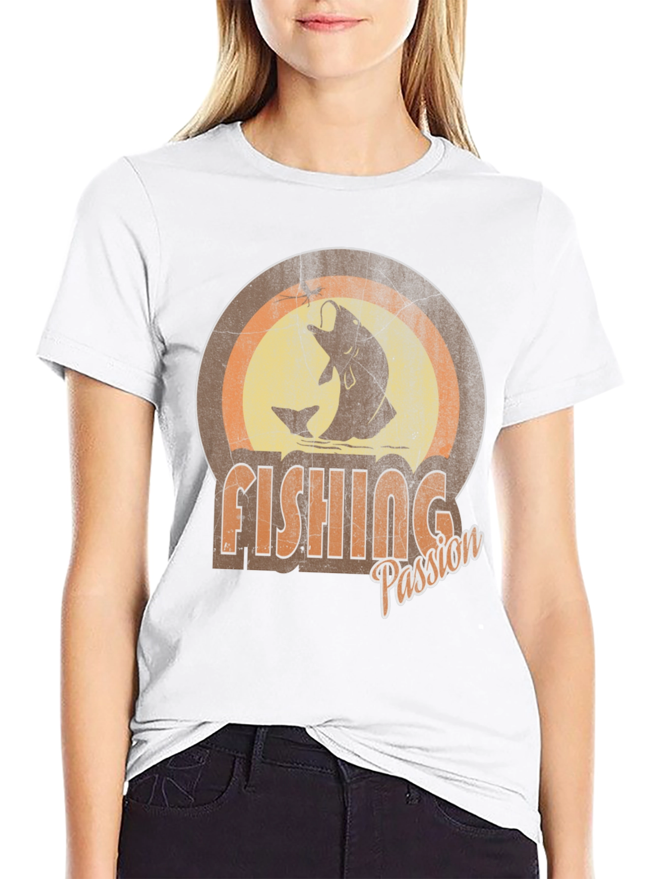 Fishing Passion Graphic Tee - Angler T-Shirt