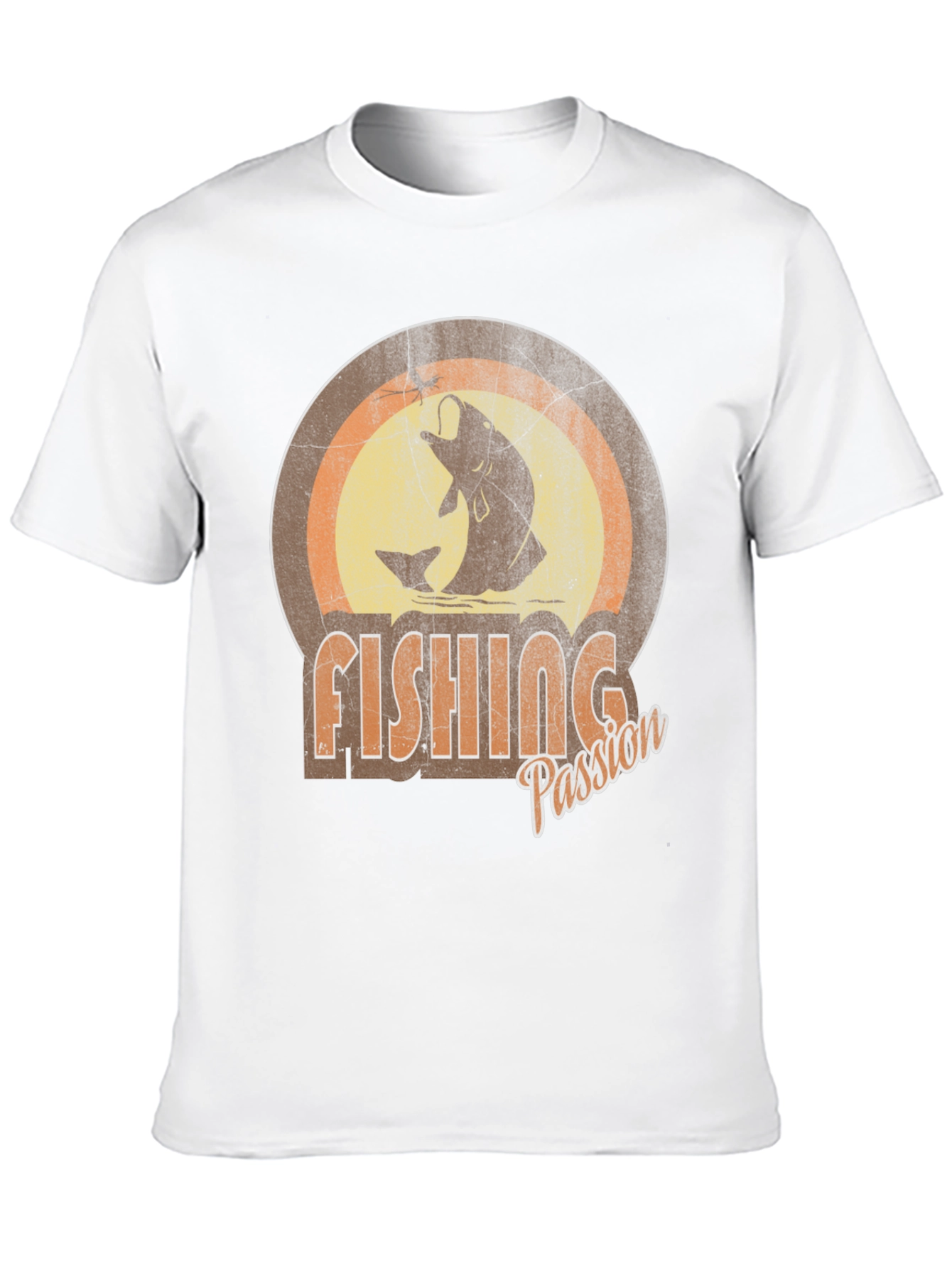 Fishing Passion Graphic Tee - Angler T-Shirt