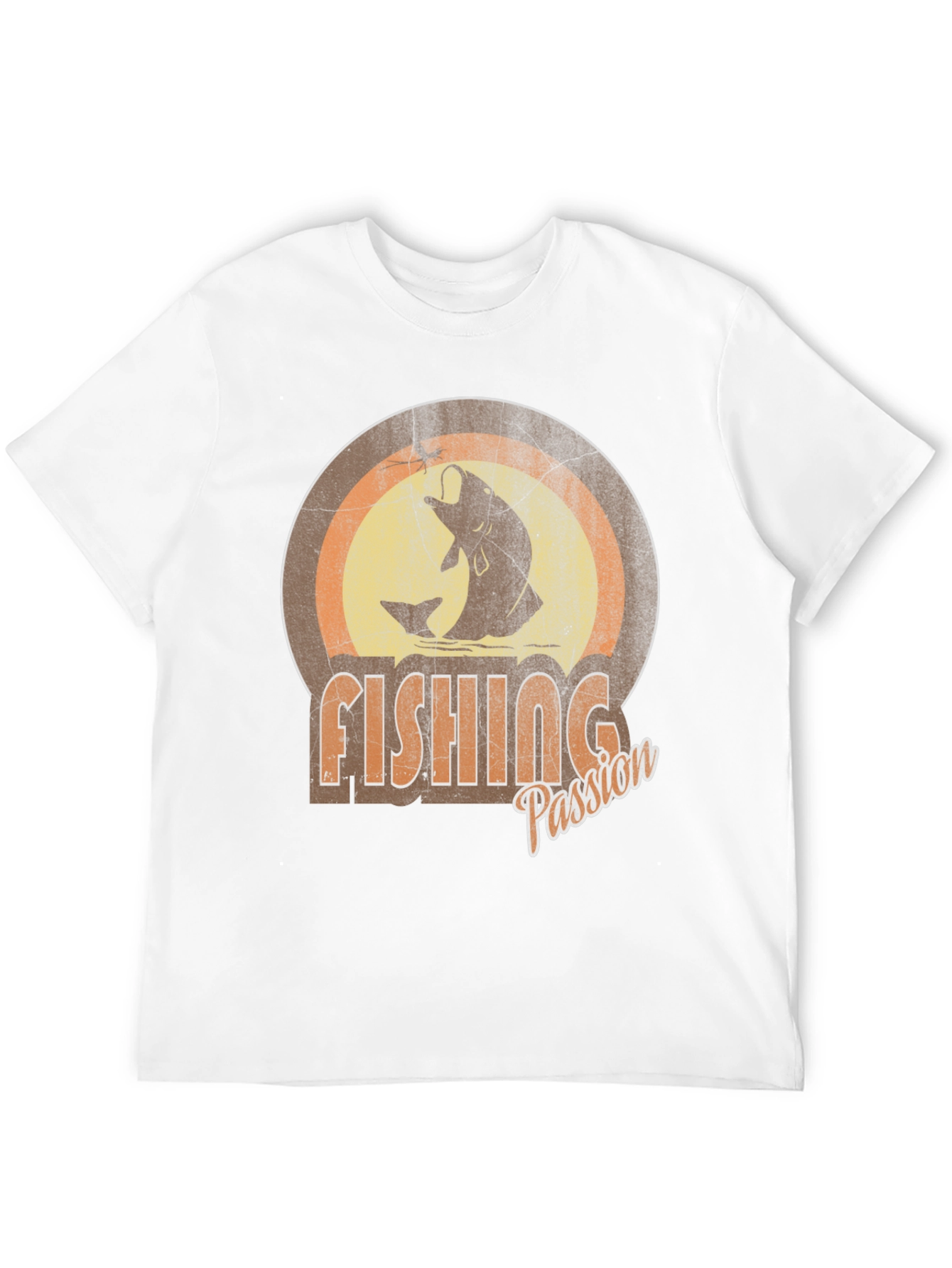 Fishing Passion Graphic Tee - Angler T-Shirt