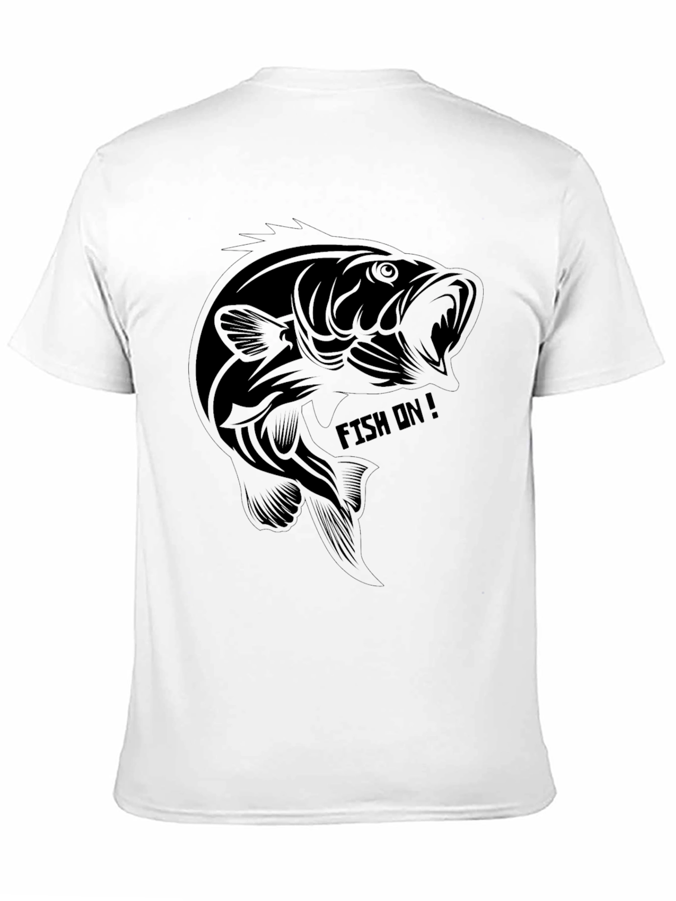 Fishing T-Shirt - Fish On! Graphic Tee