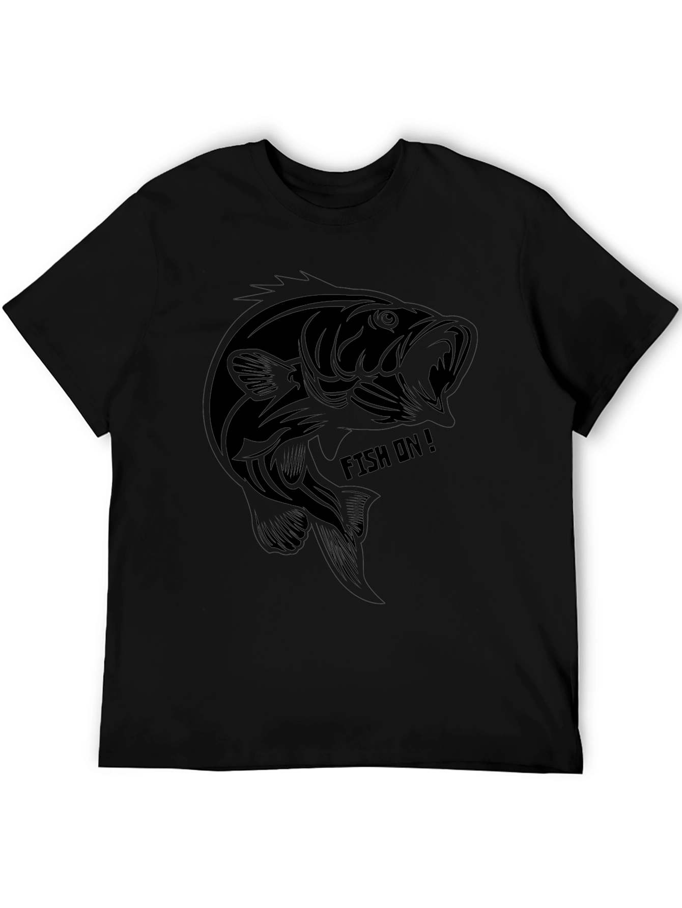 Fishing T-Shirt - Fish On! Graphic Tee