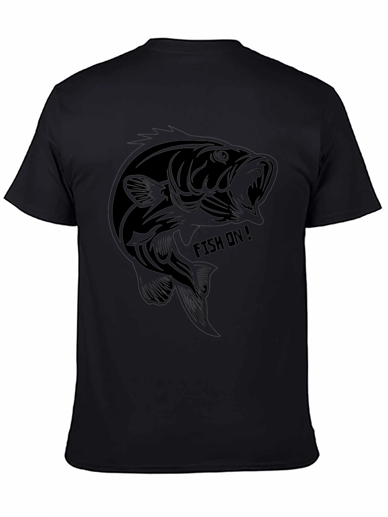 Fishing T-Shirt - Fish On! Graphic Tee