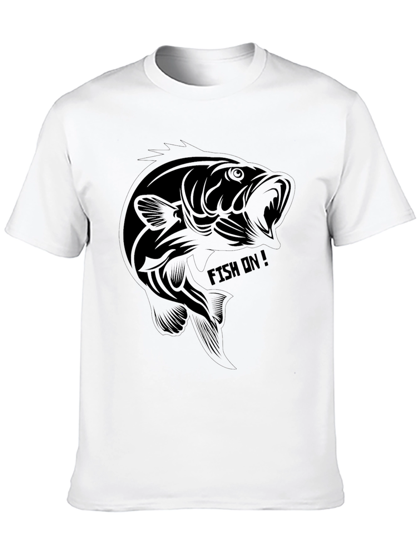 Fishing T-Shirt - Fish On! Graphic Tee