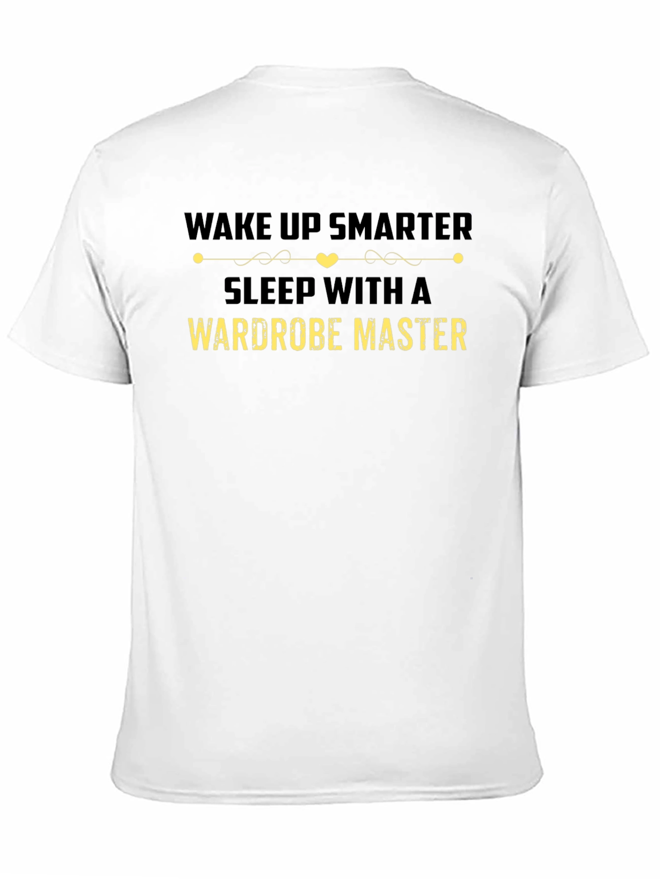Wake Up Smarter Wardrobe Master Black T-Shirt