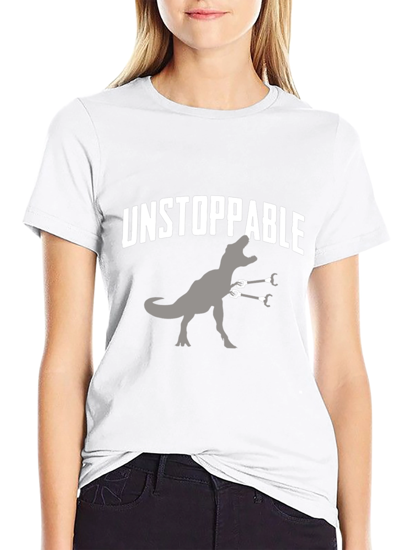 Unstoppable Dinosaur Graphic Tee