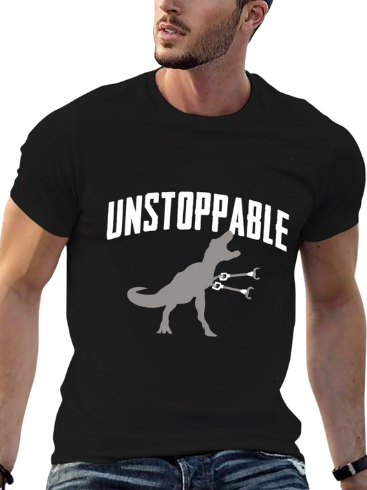 Unstoppable Dinosaur Graphic Tee
