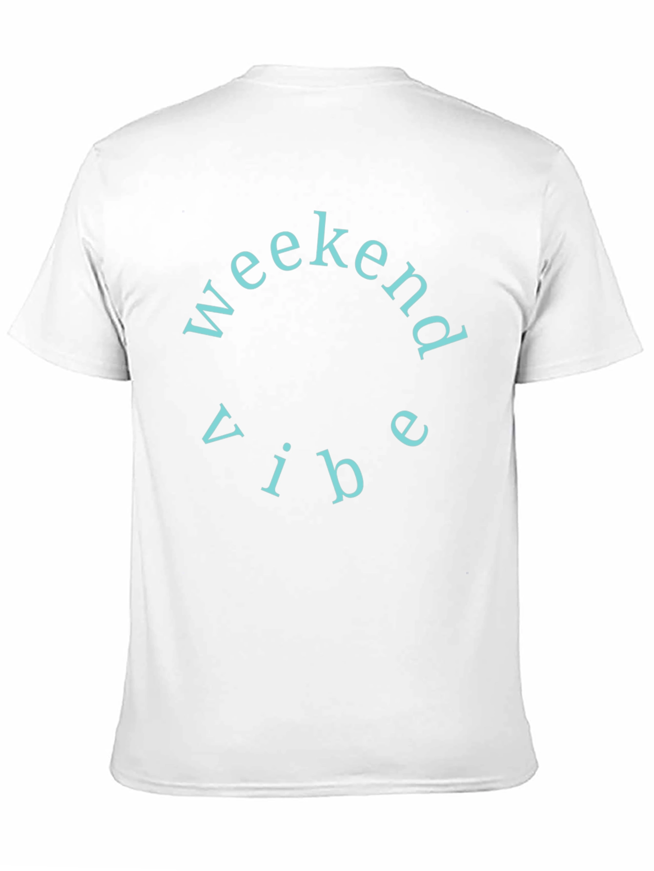 Weekend Vibe Crew Neck T-Shirt