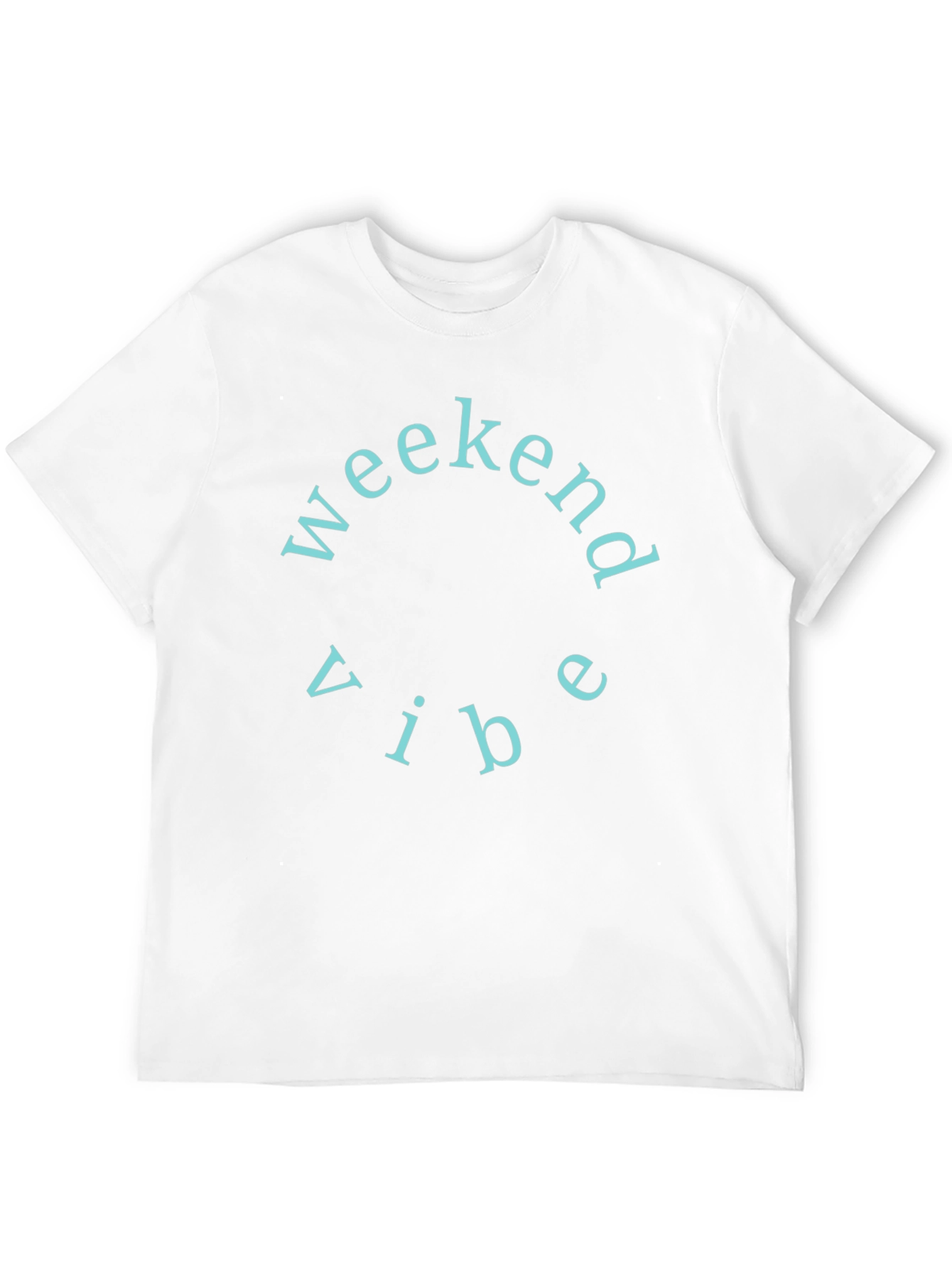 Weekend Vibe Crew Neck T-Shirt