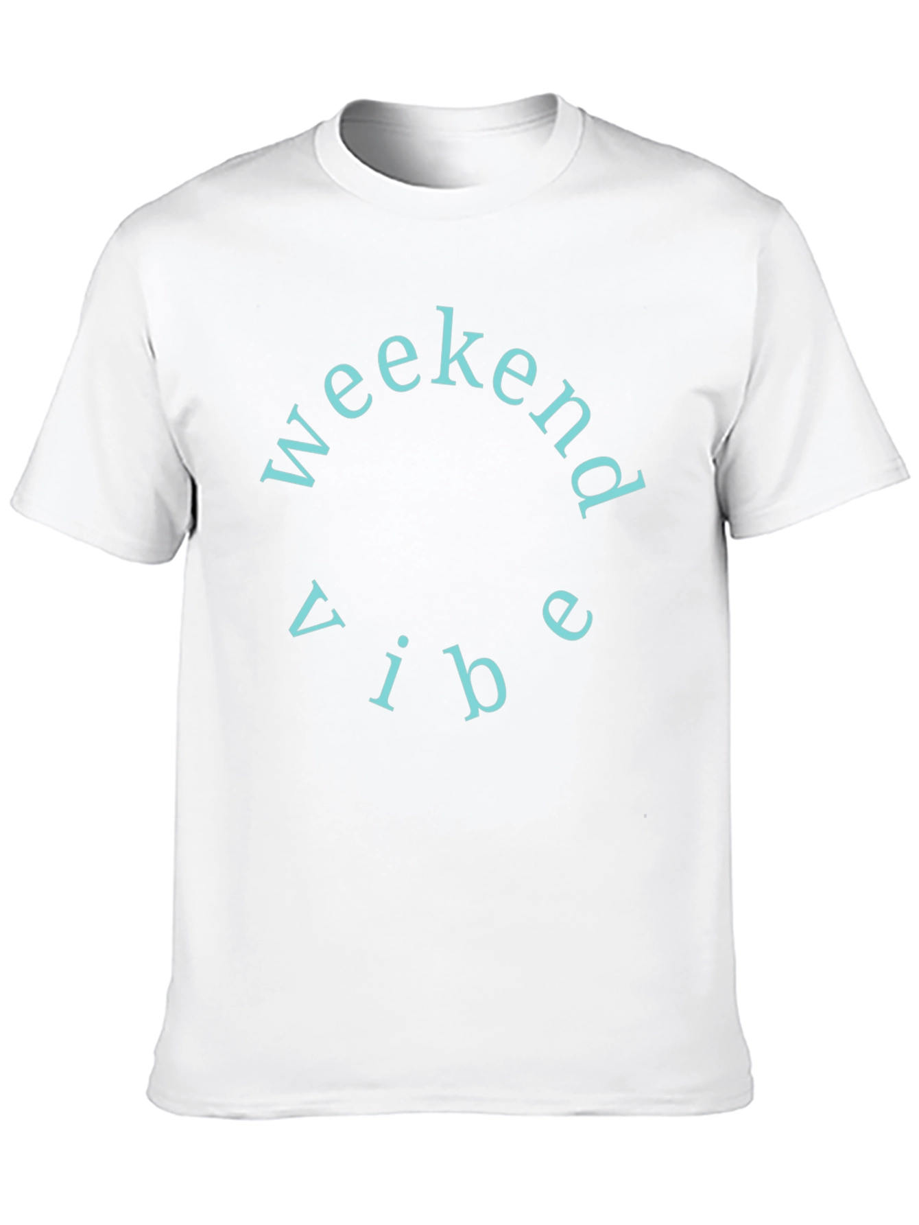 Weekend Vibe Crew Neck T-Shirt
