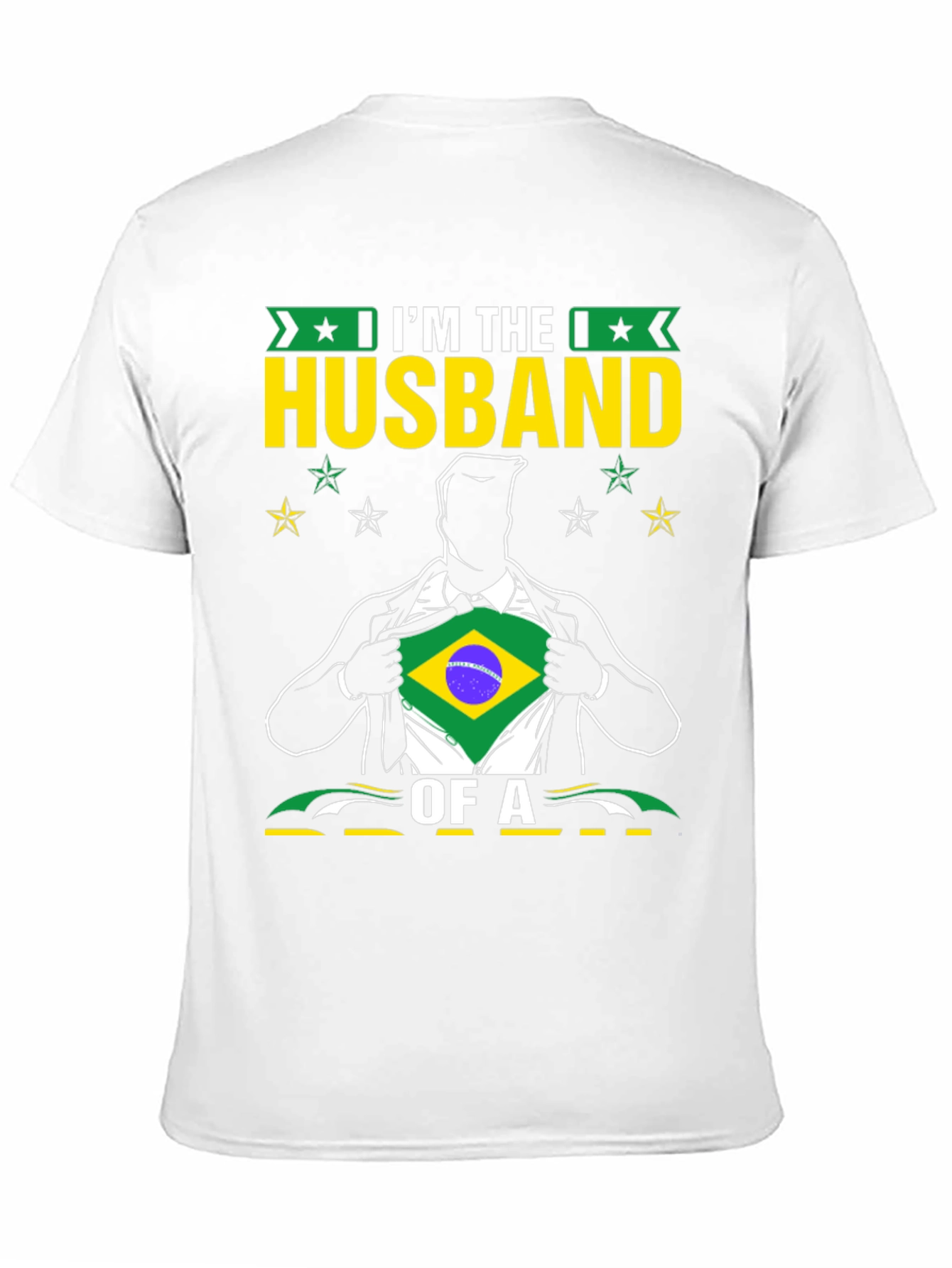 Husband of a Brazil Pride T-Shirt