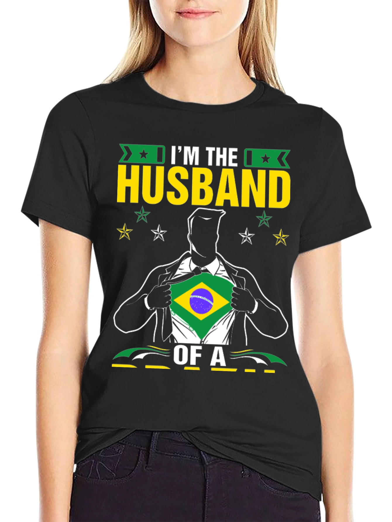 Husband of a Brazil Pride T-Shirt