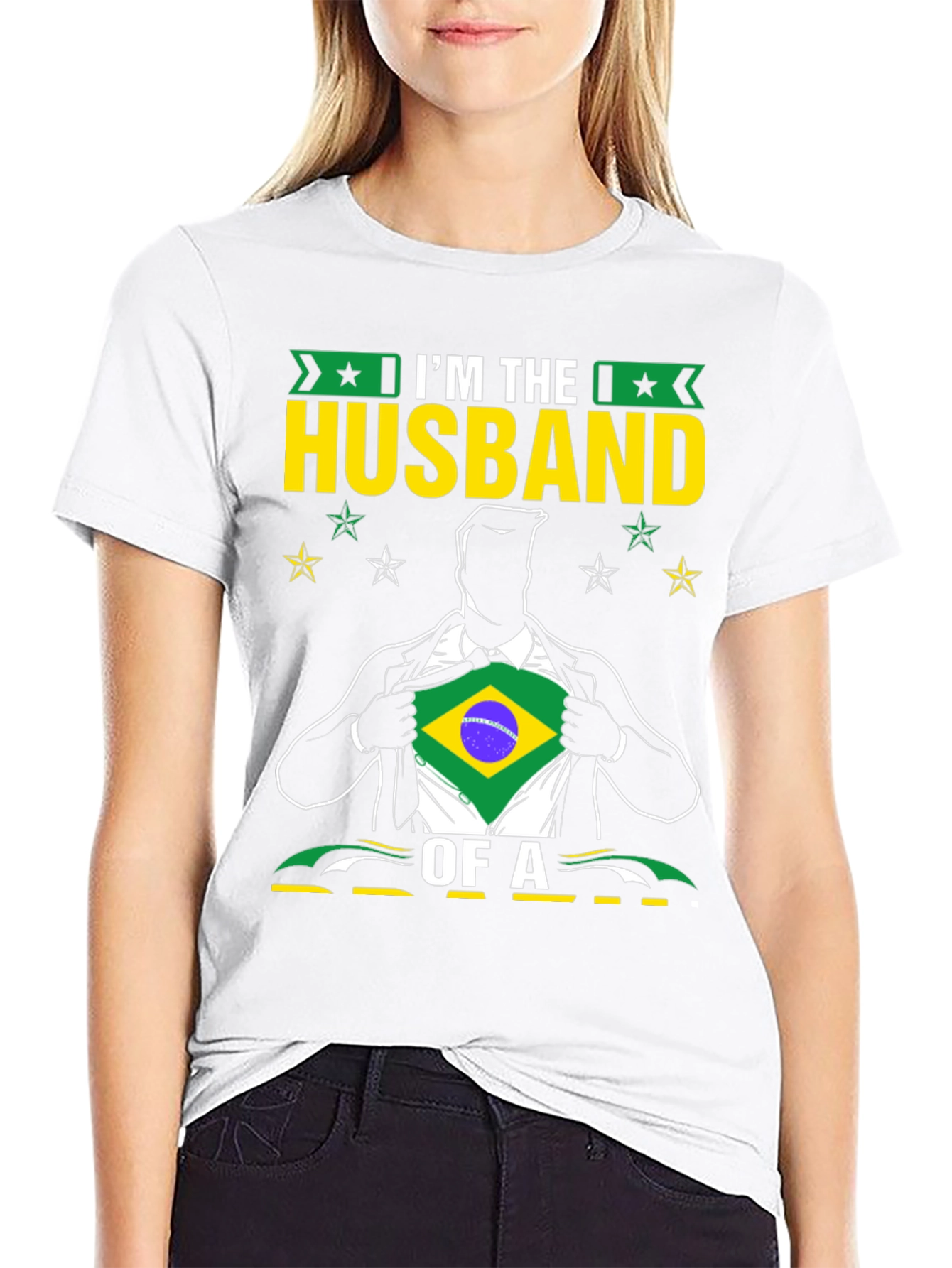 Husband of a Brazil Pride T-Shirt