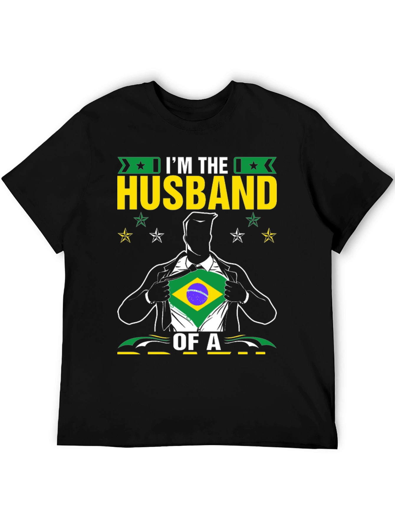 Husband of a Brazil Pride T-Shirt
