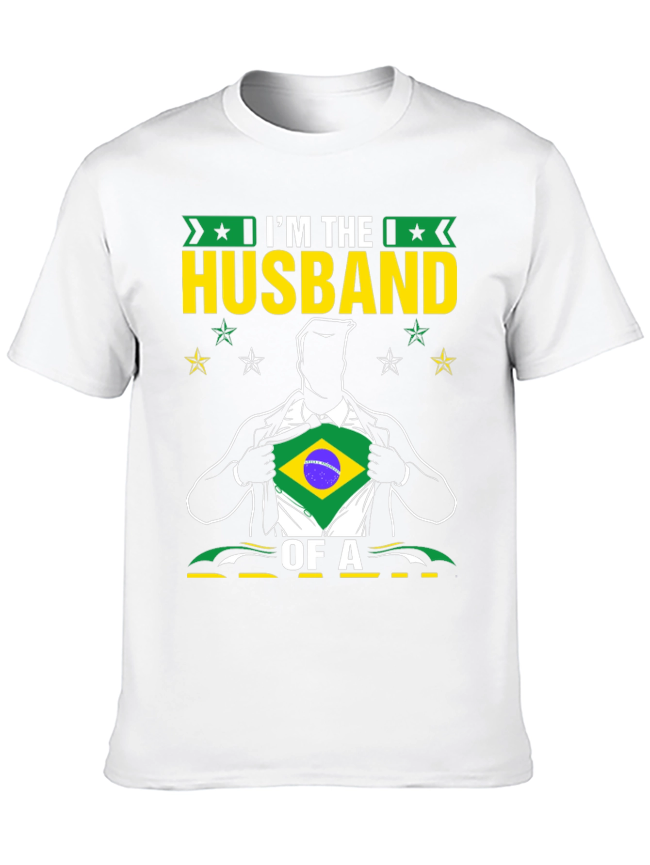 Husband of a Brazil Pride T-Shirt