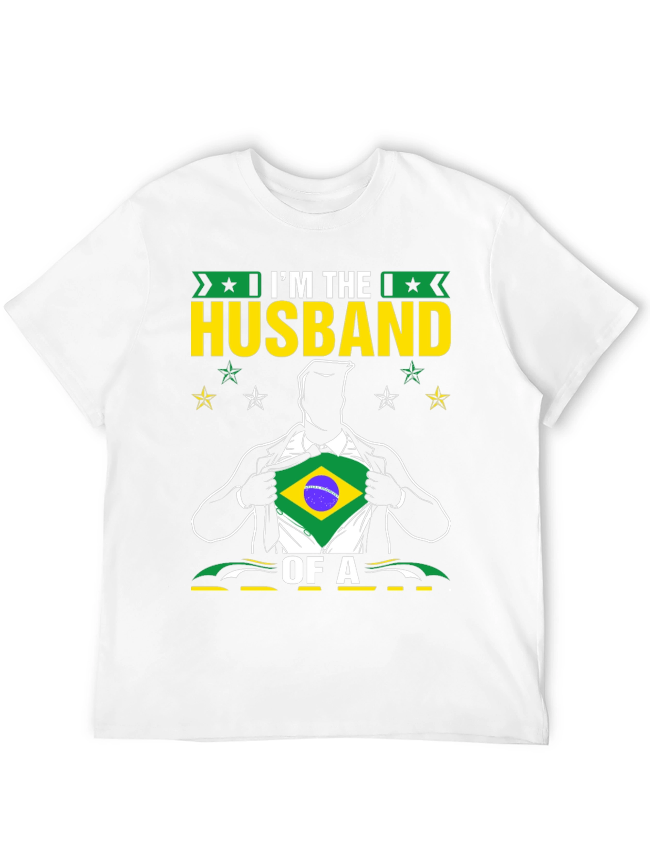 Husband of a Brazil Pride T-Shirt