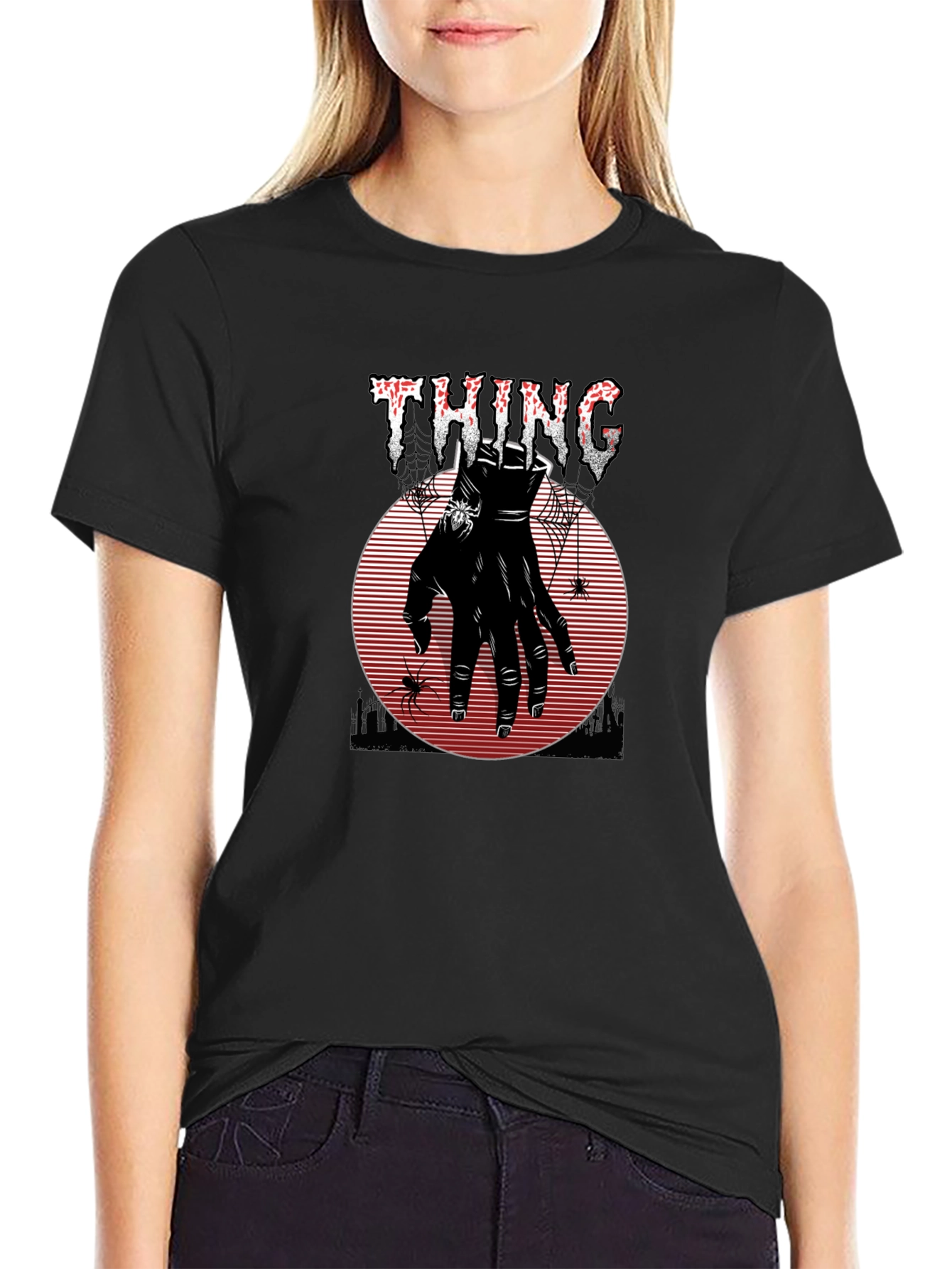 Thing Hand Halloween T-Shirt