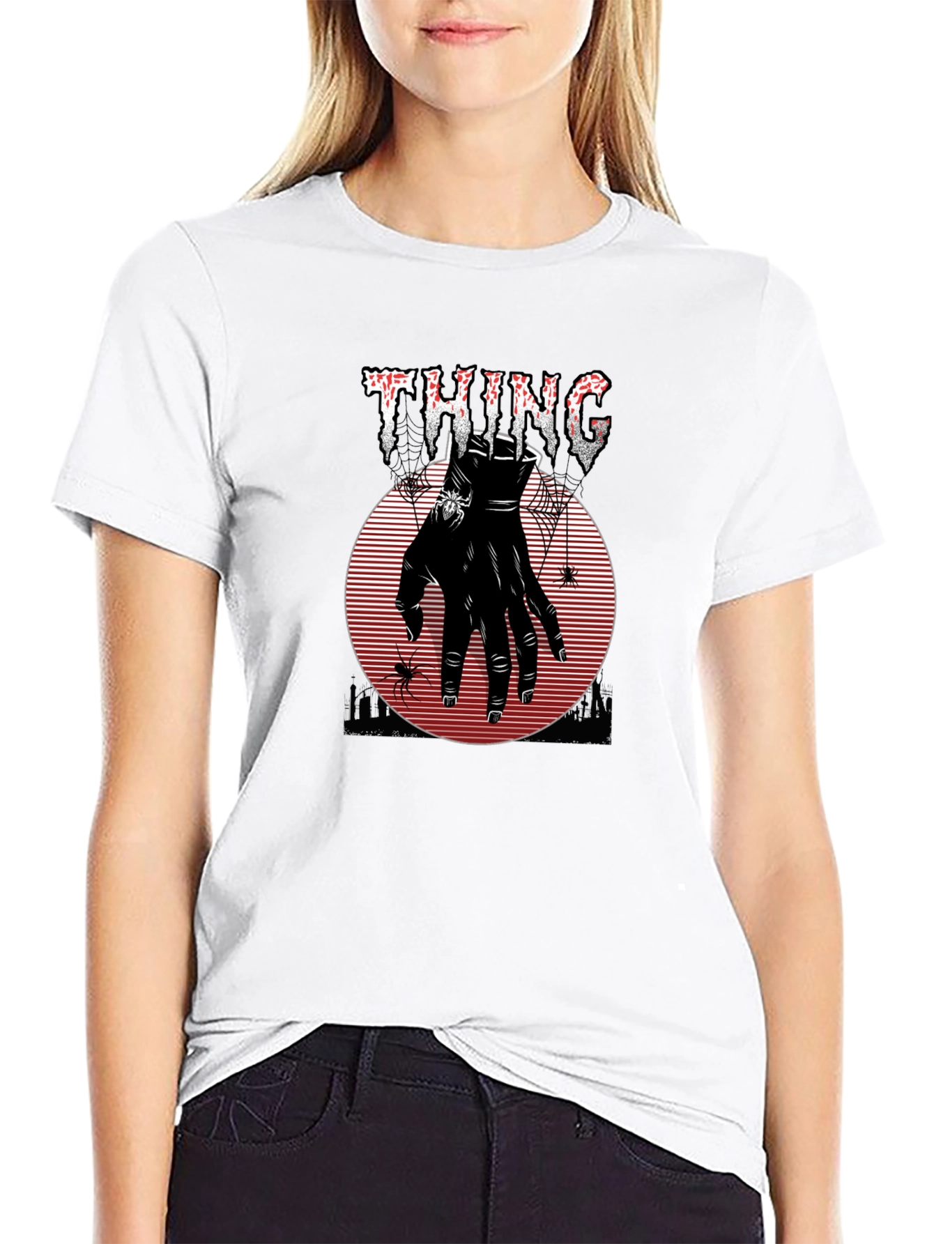 Thing Hand Halloween T-Shirt