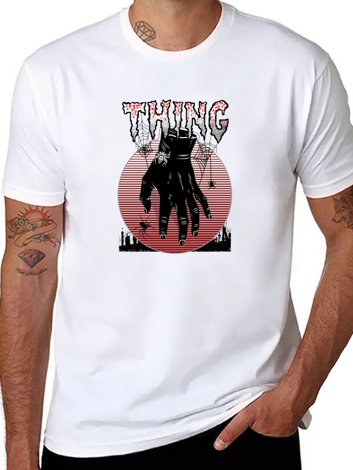 Thing Hand Halloween T-Shirt