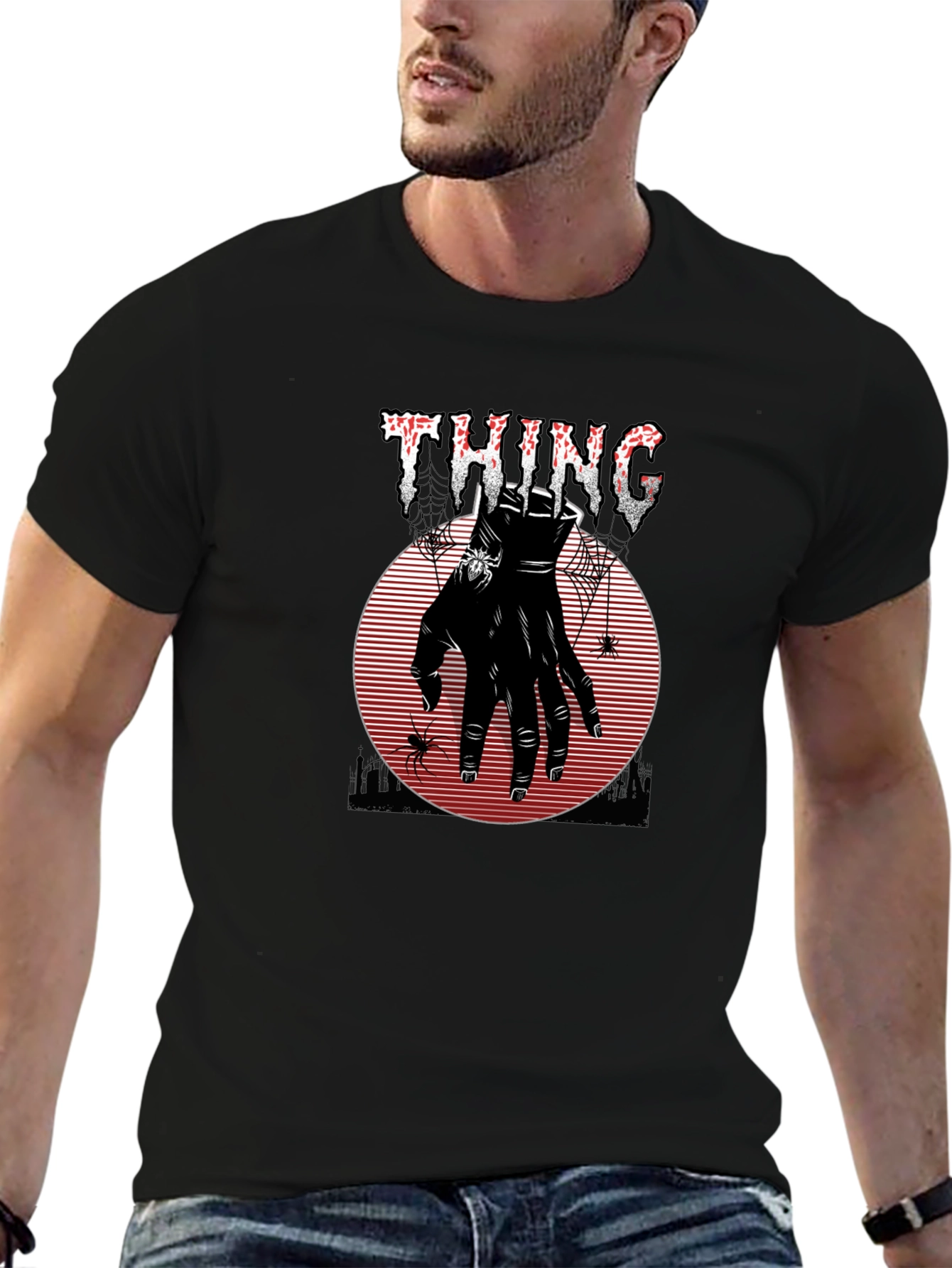 Thing Hand Halloween T-Shirt