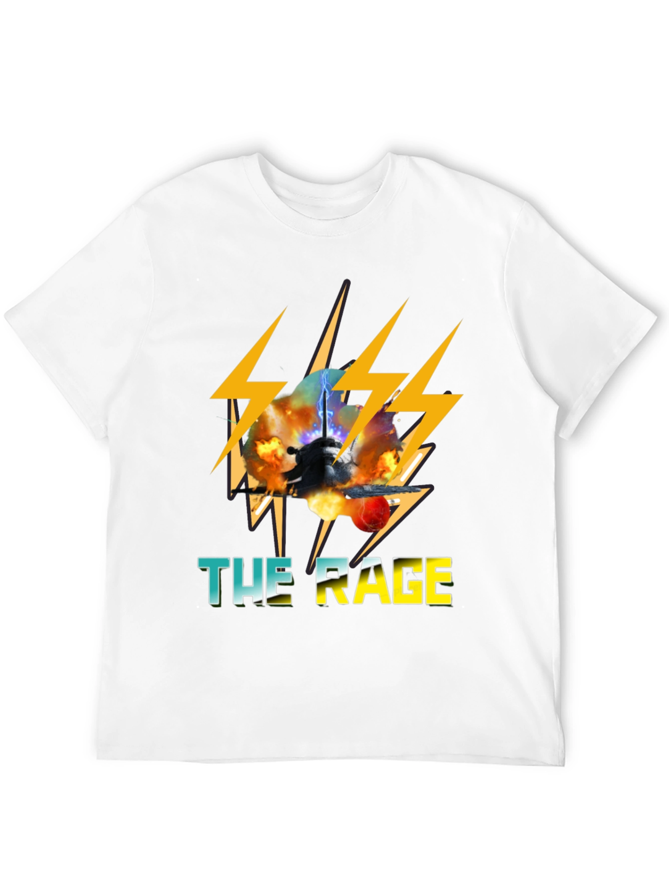 The Rage Graphic T-Shirt - Black