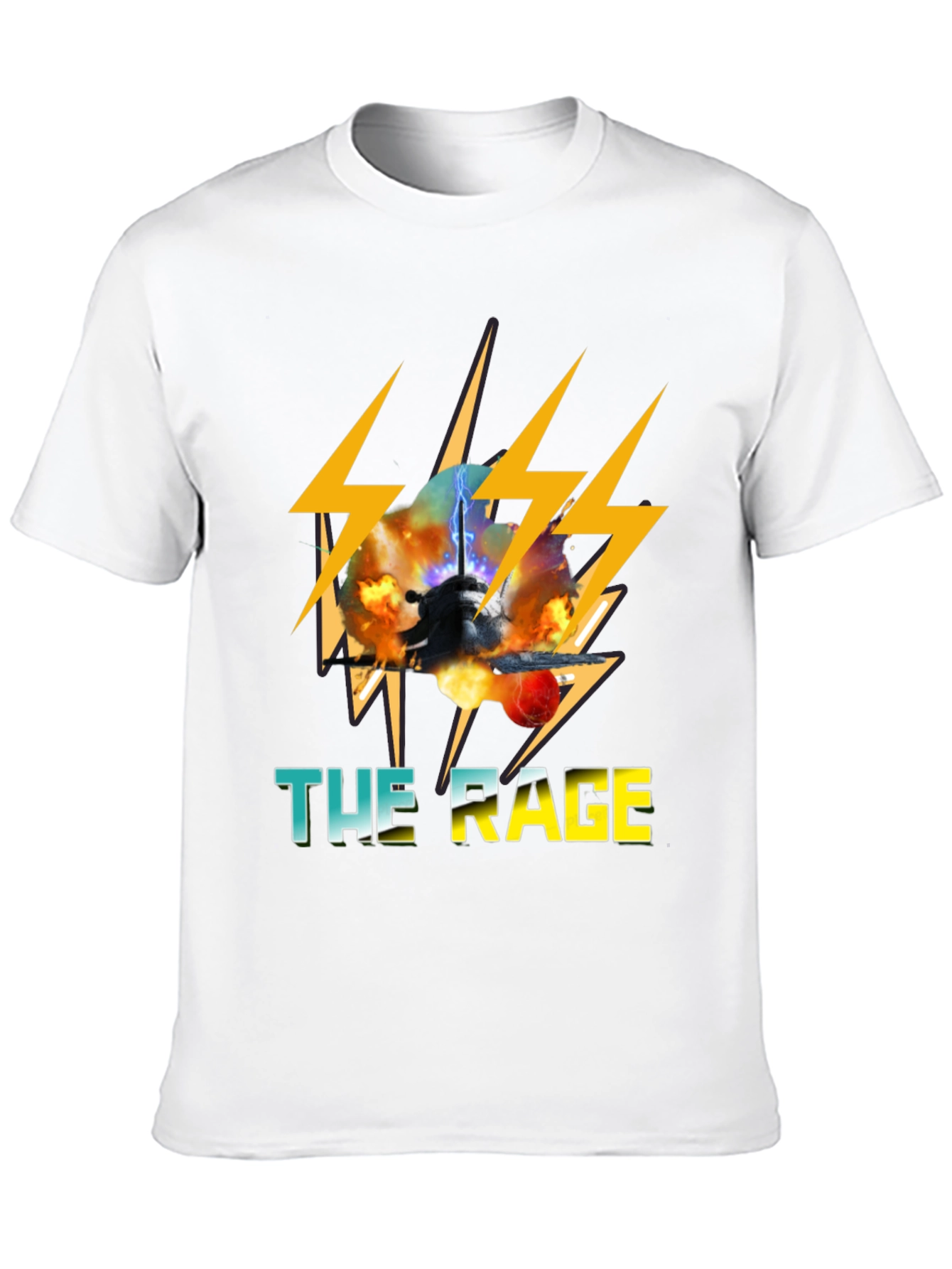 The Rage Graphic T-Shirt - Black
