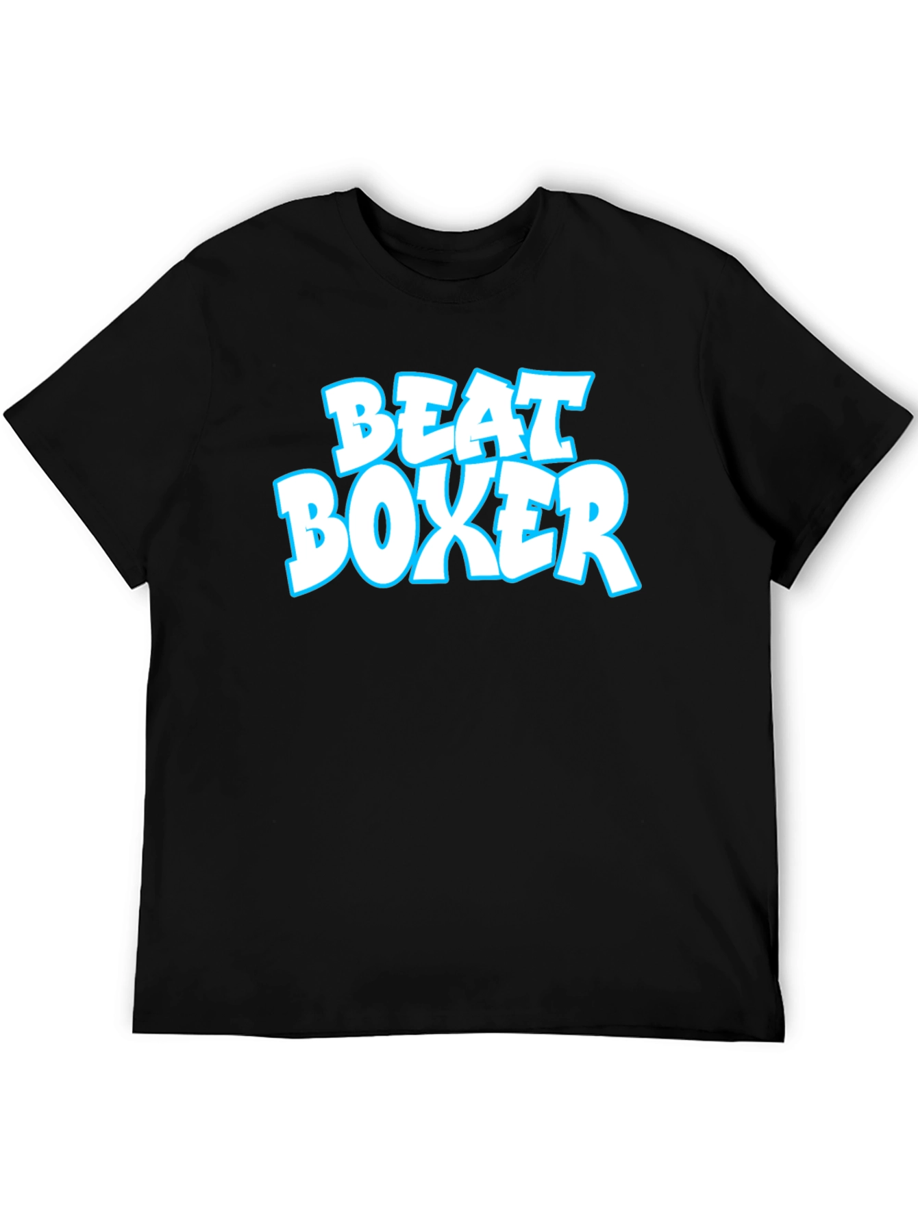 Beat Boxer Graphic T-Shirt - Classic Black Tee