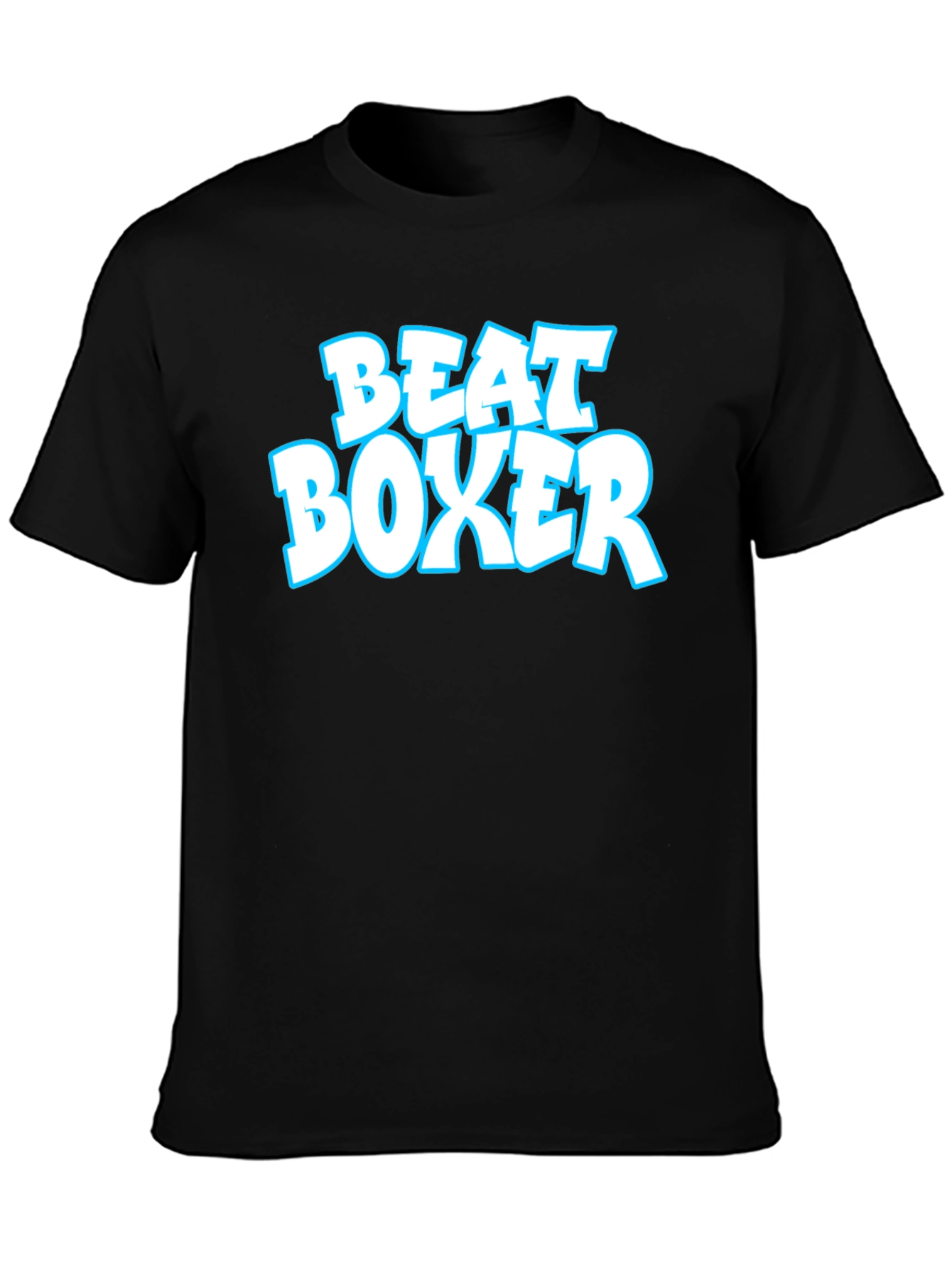 Beat Boxer Graphic T-Shirt - Classic Black Tee