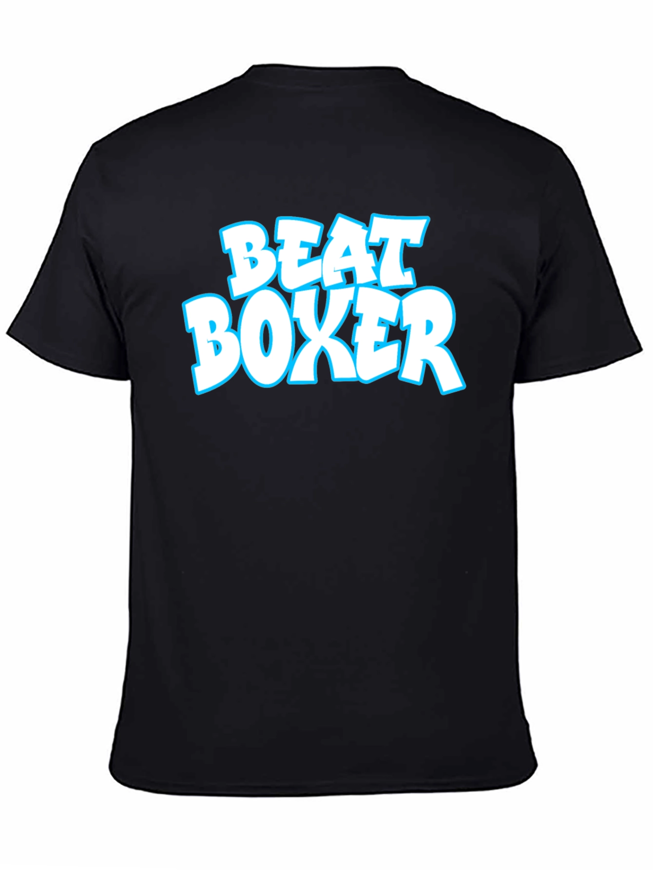 Beat Boxer Graphic T-Shirt - Classic Black Tee