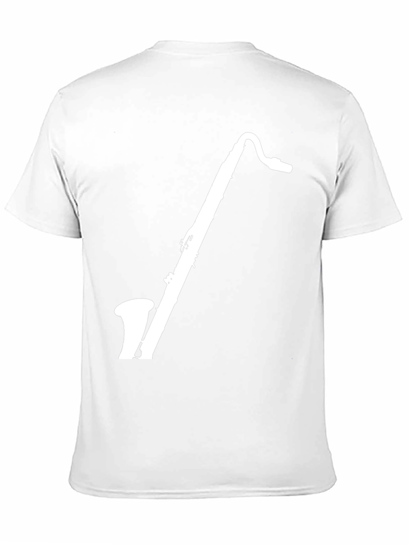 Saxophone Graphic T-Shirt - Black Music Tee