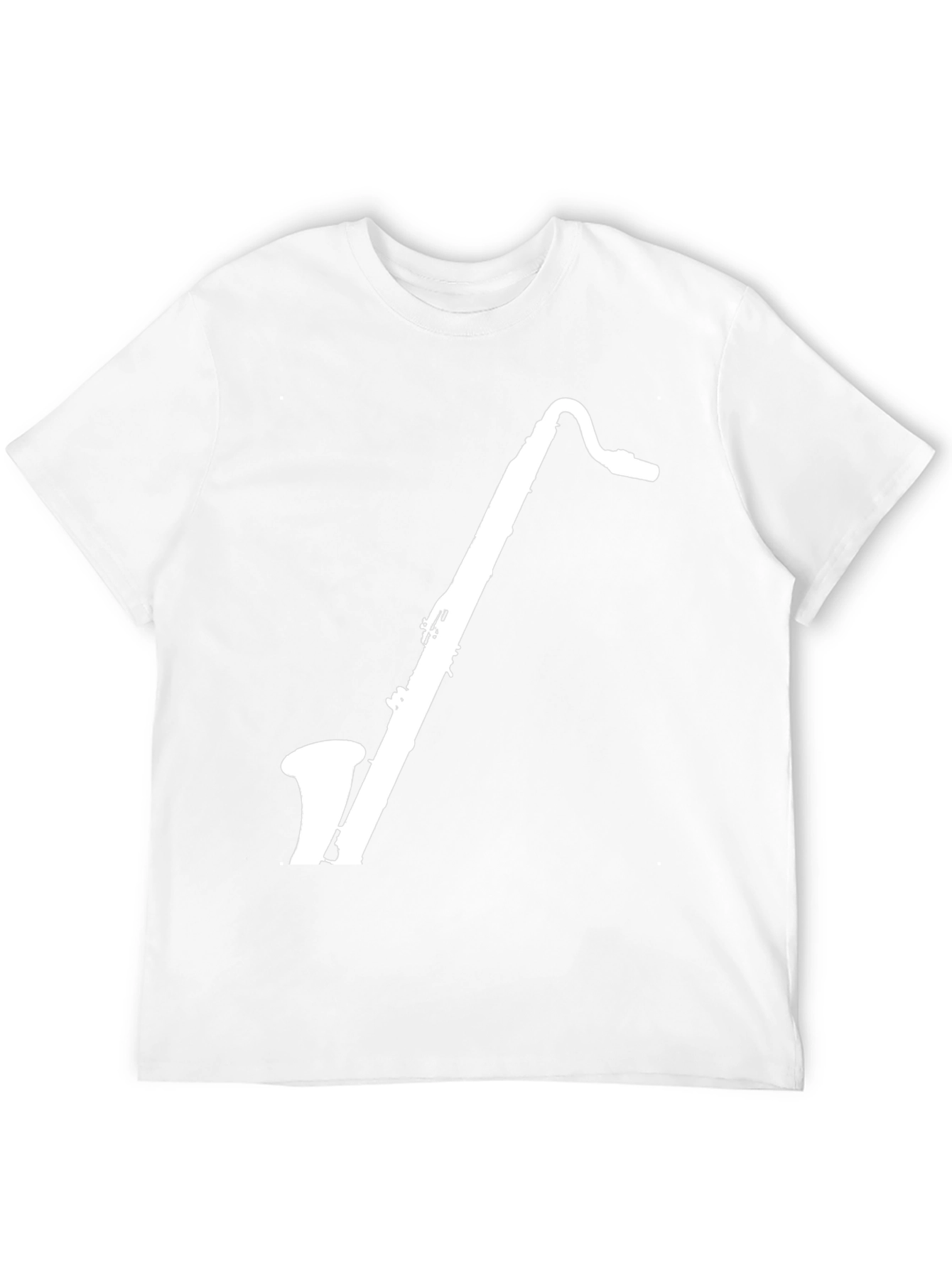 Saxophone Graphic T-Shirt - Black Music Tee