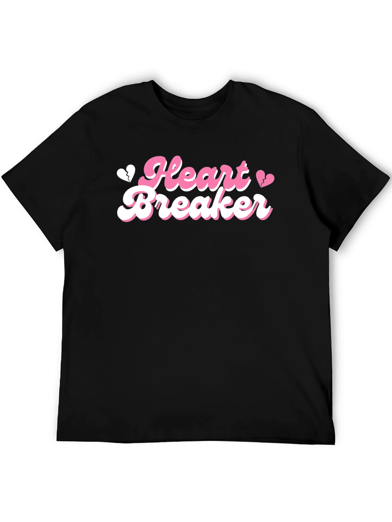 Heart Breaker Tee - Trendy Graphic T-Shirt