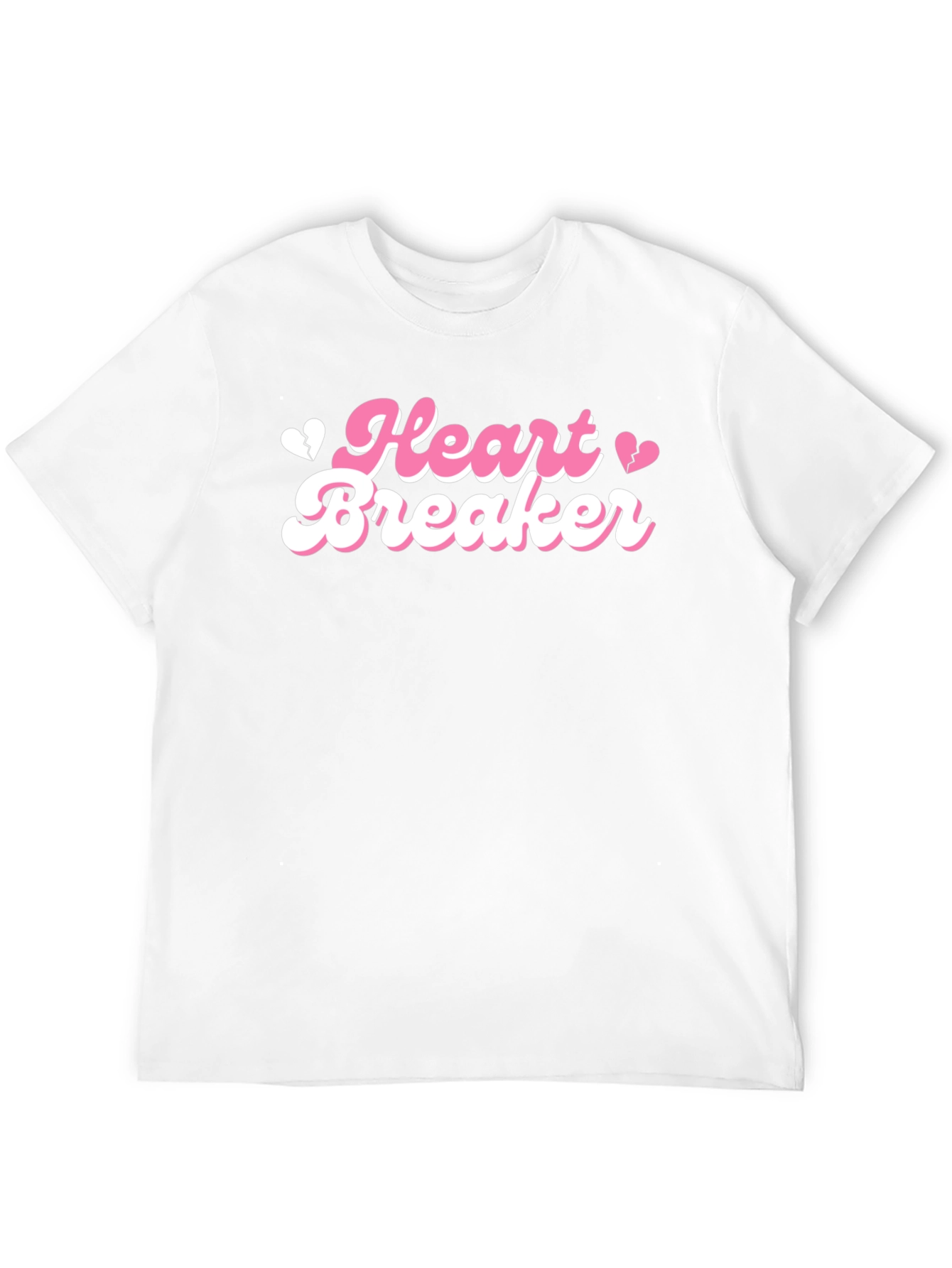Heart Breaker Tee - Trendy Graphic T-Shirt