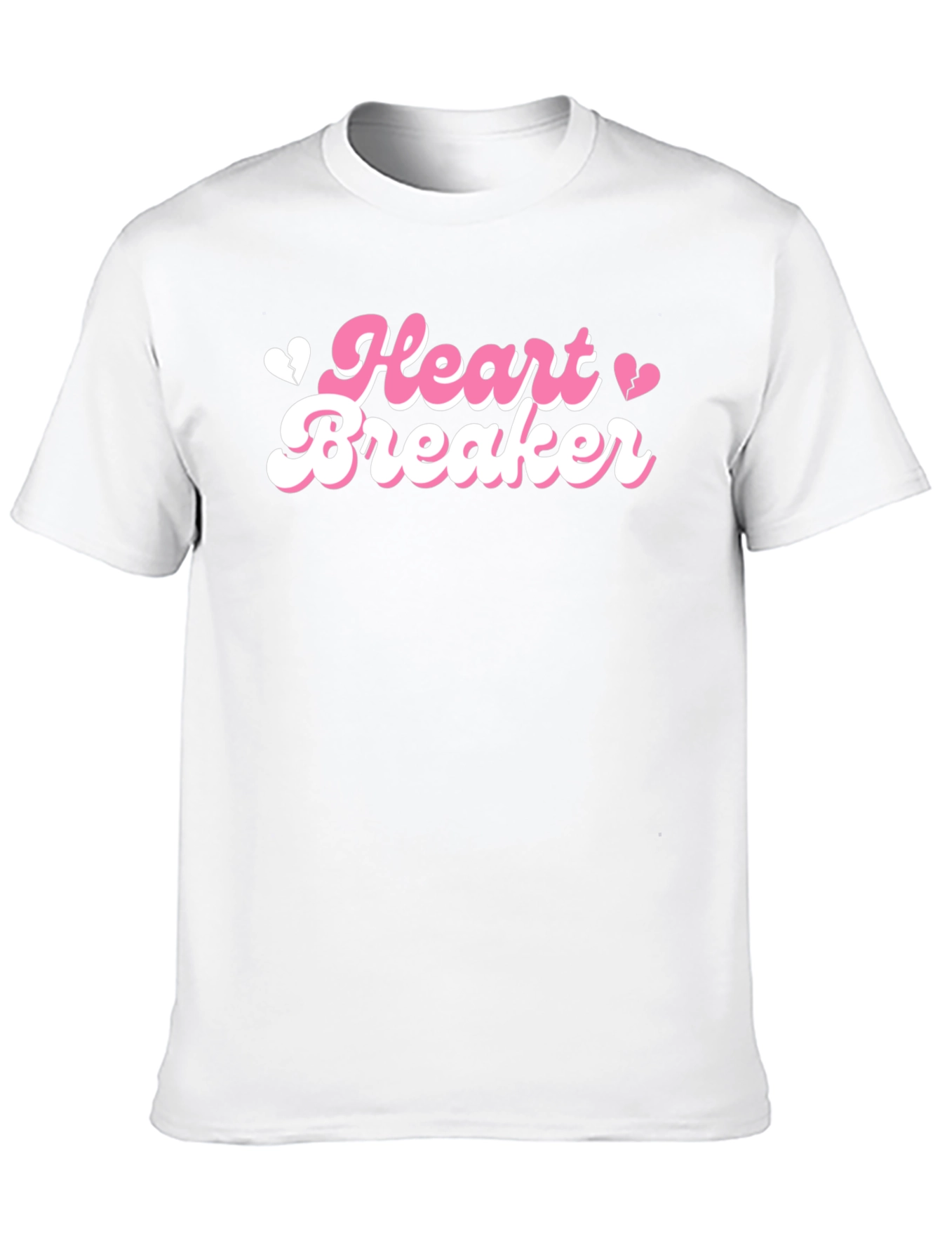 Heart Breaker Tee - Trendy Graphic T-Shirt